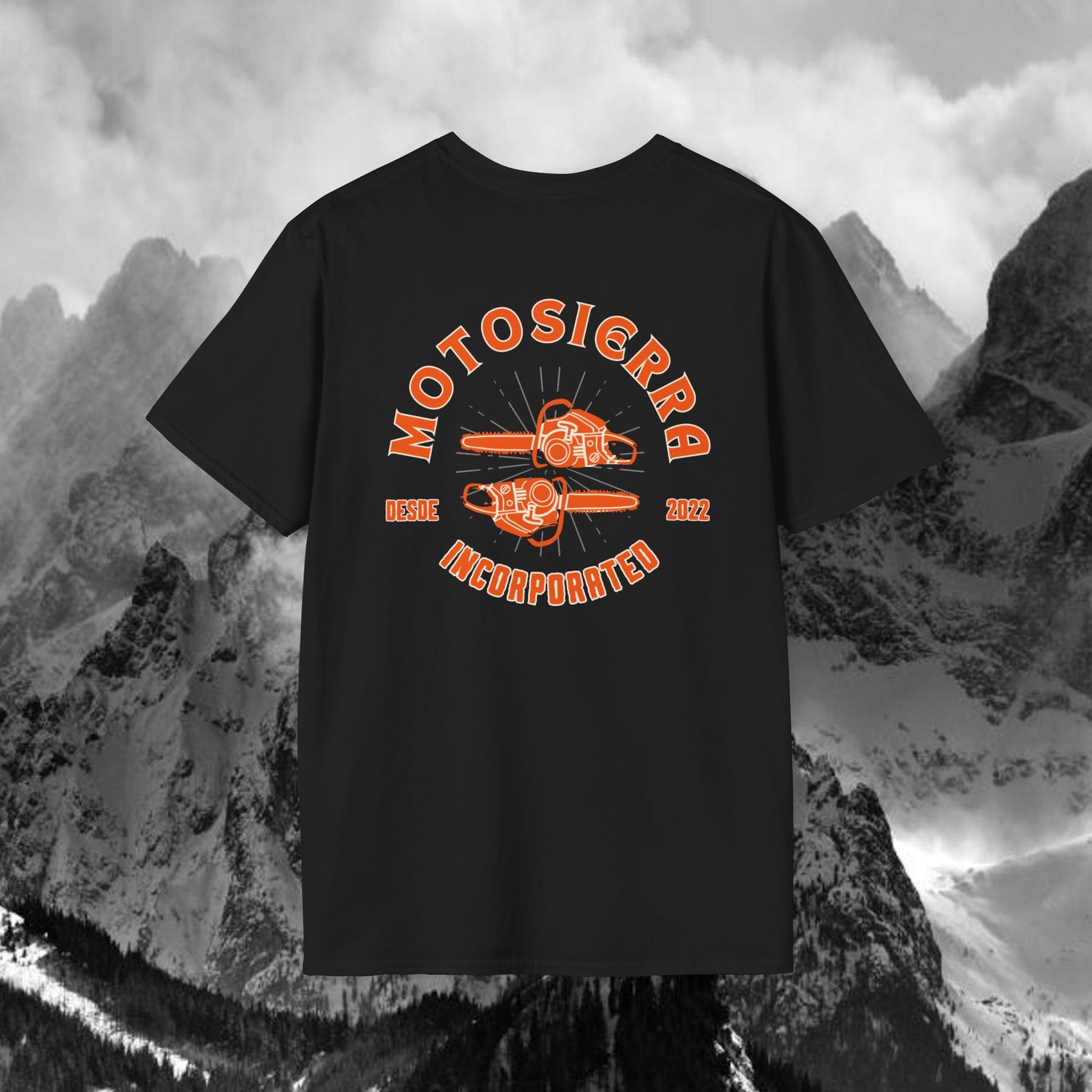 Desde Orange Logo Unisex Softstyle T-Shirt