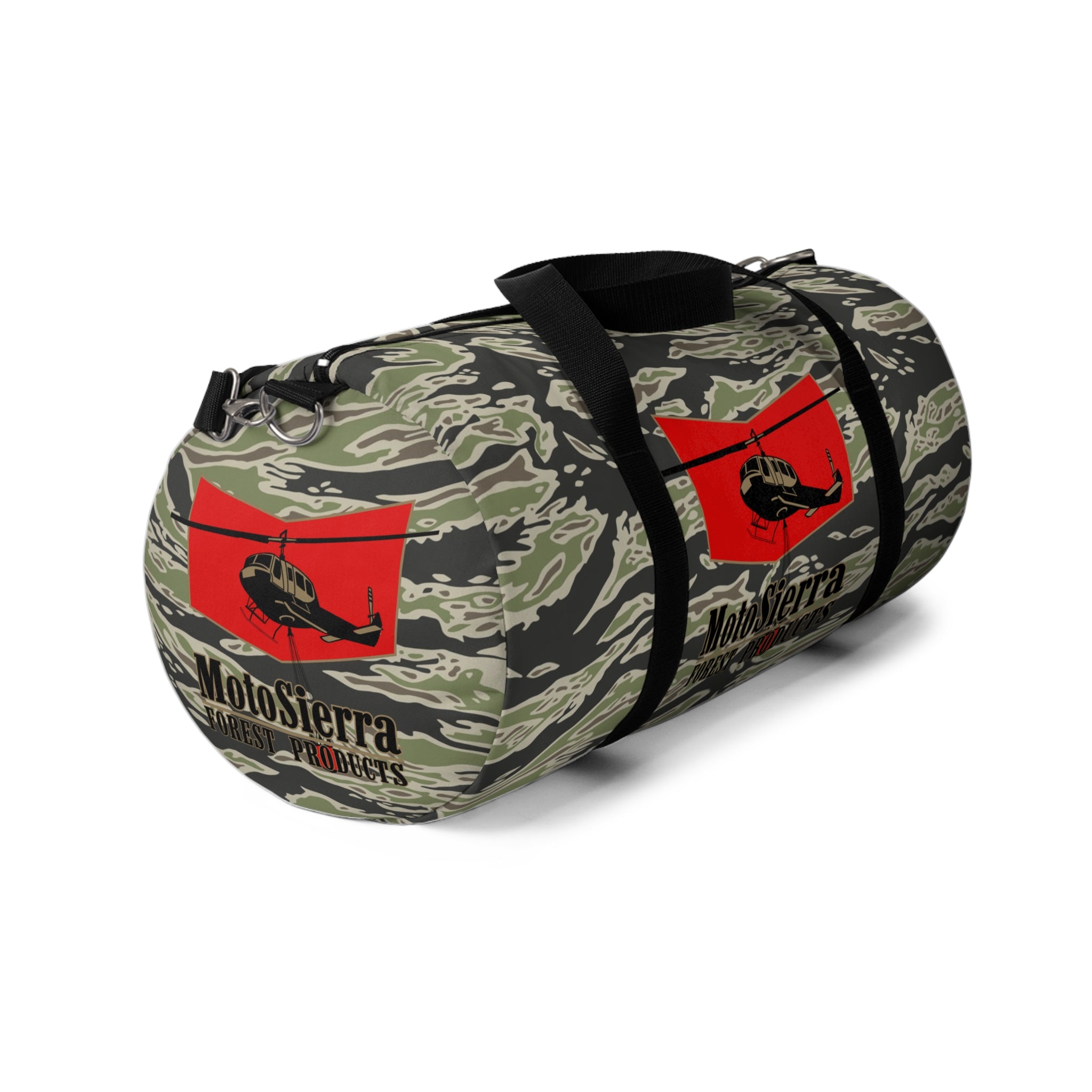 Tiger Stripe Duffel Bag for Outdoor Adventures, Travel & Gym, Stylish Military-Inspired Gear, Durable Weekender Bag