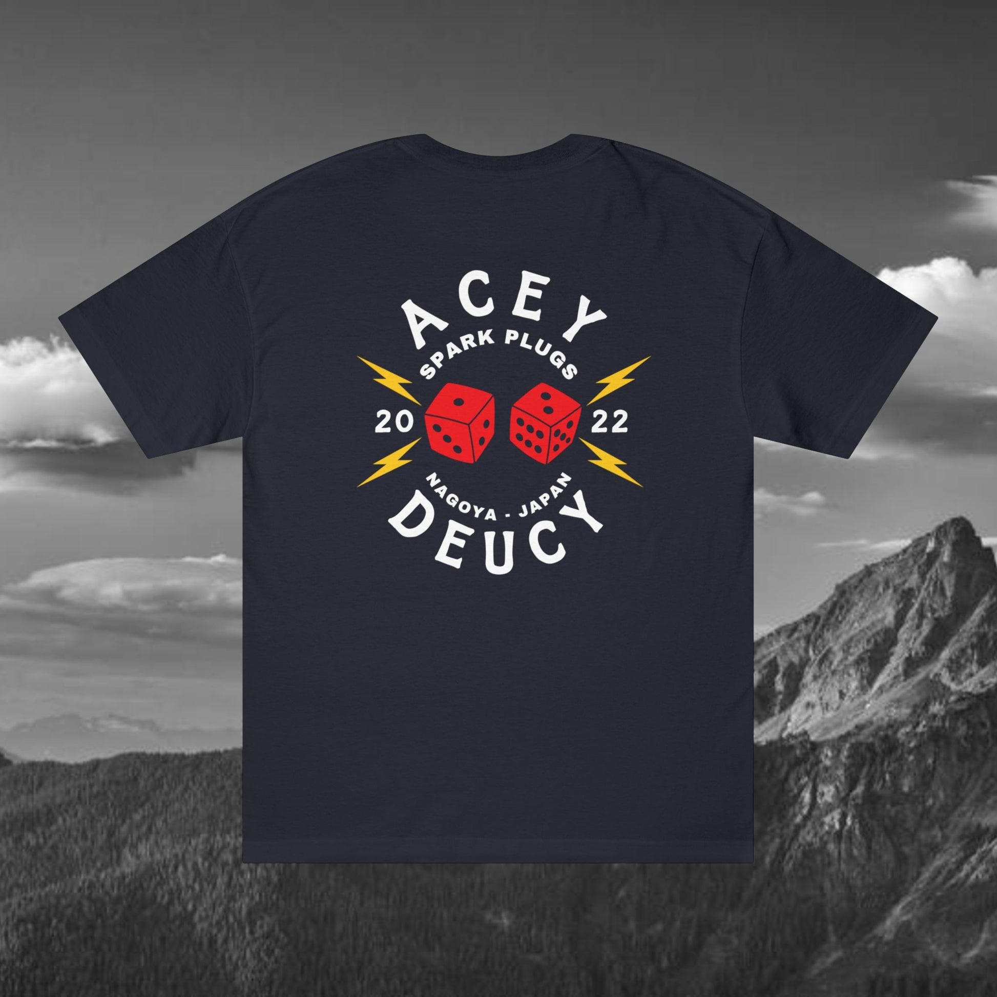 Acey Deucey Spark Plugs Unisex Classic Tee - Vintage Style Graphic T-Shirt