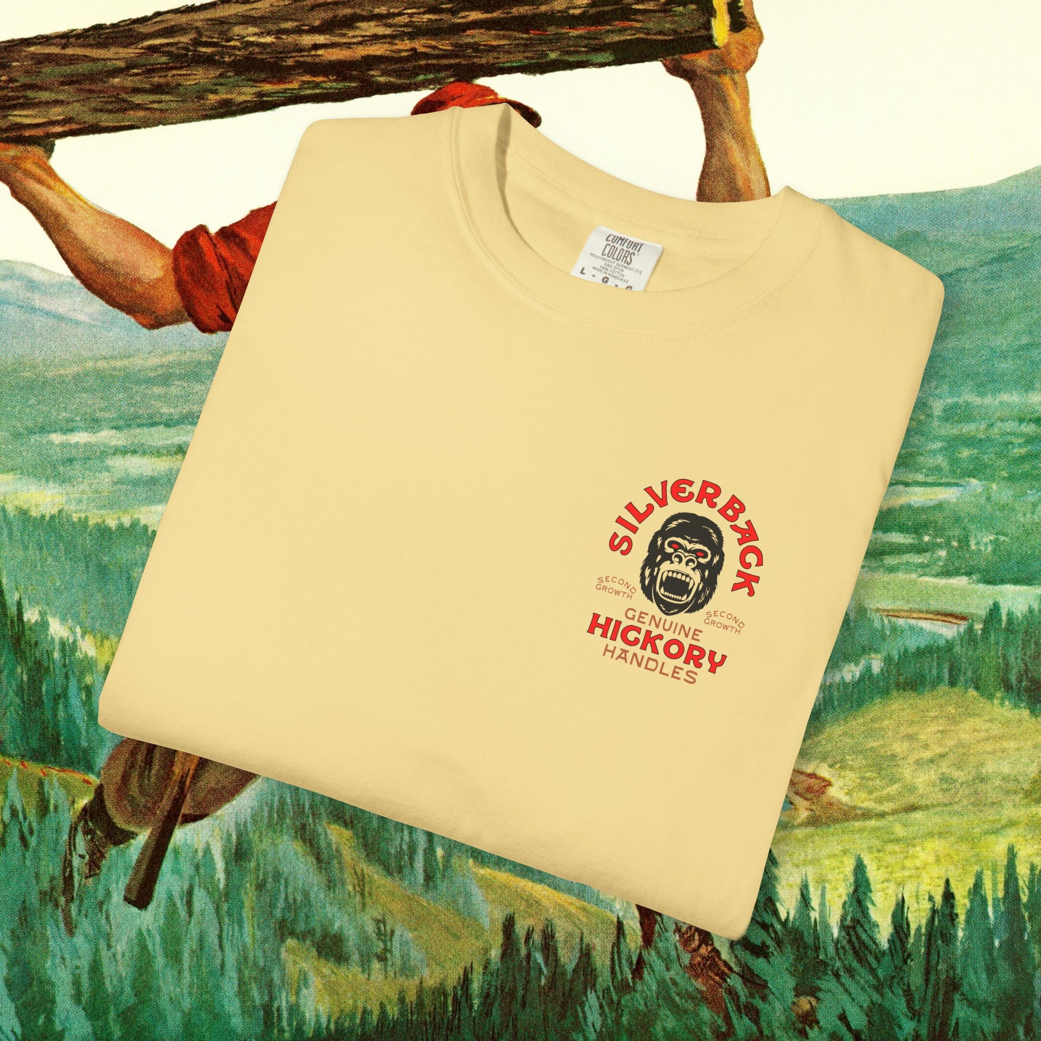 Silverback Axe Handles Unisex Garment-Dyed T-shirt
