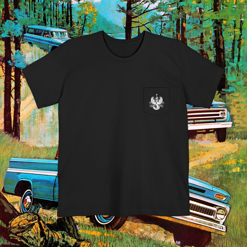 Thunderbird Vintage-Inspired Unisex Pocket T-Shirt