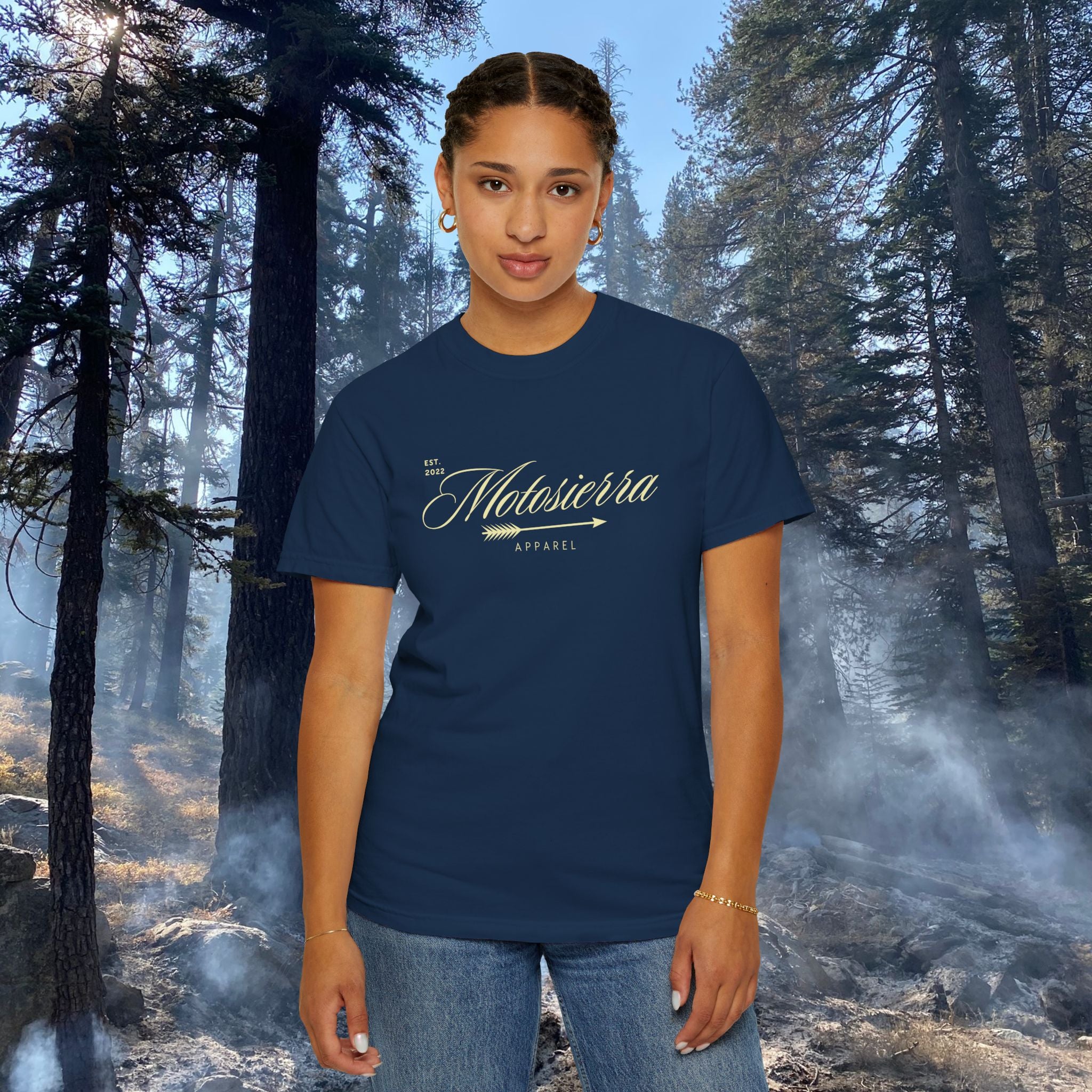 Script Logo Unisex Garment-Dyed T-shirt