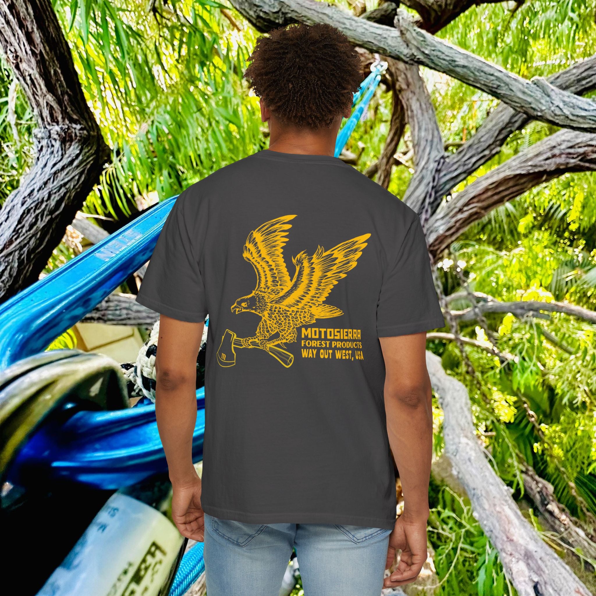 Eagle Unisex Garment-Dyed T-shirt