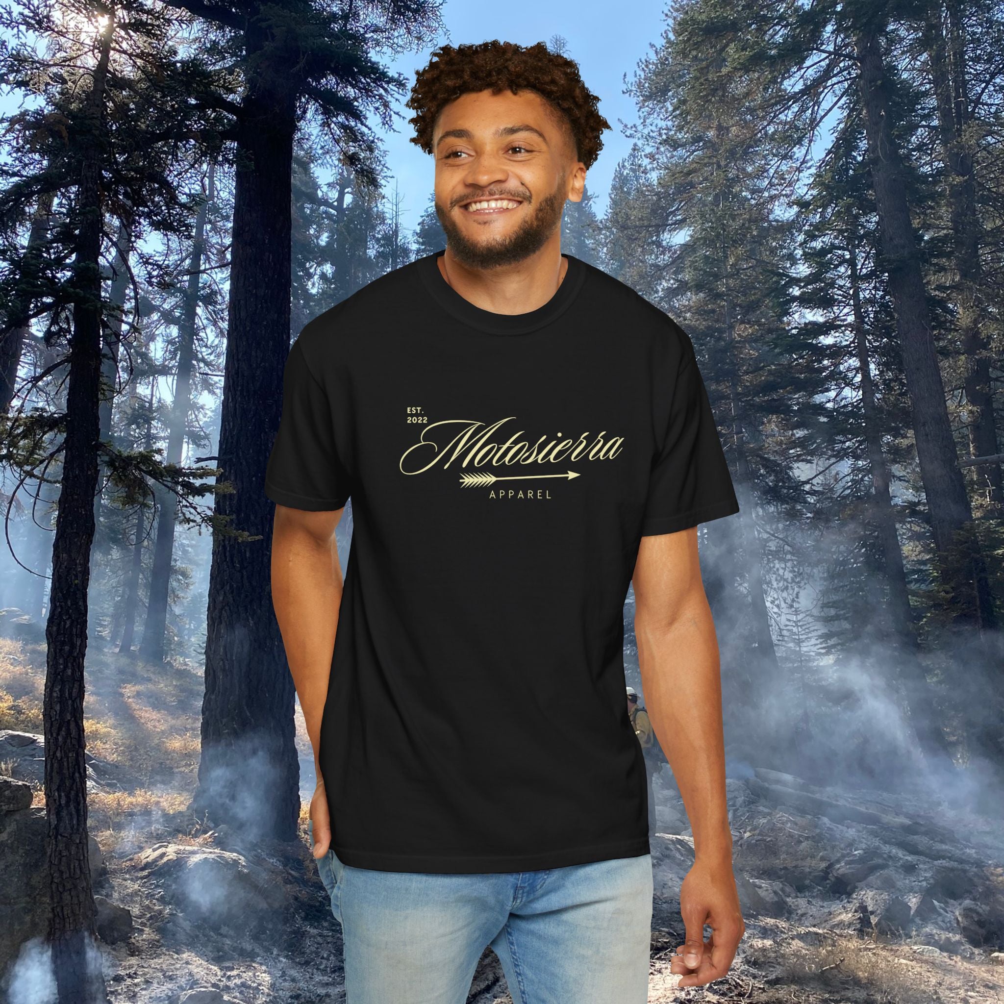 Script Logo Unisex Garment-Dyed T-shirt