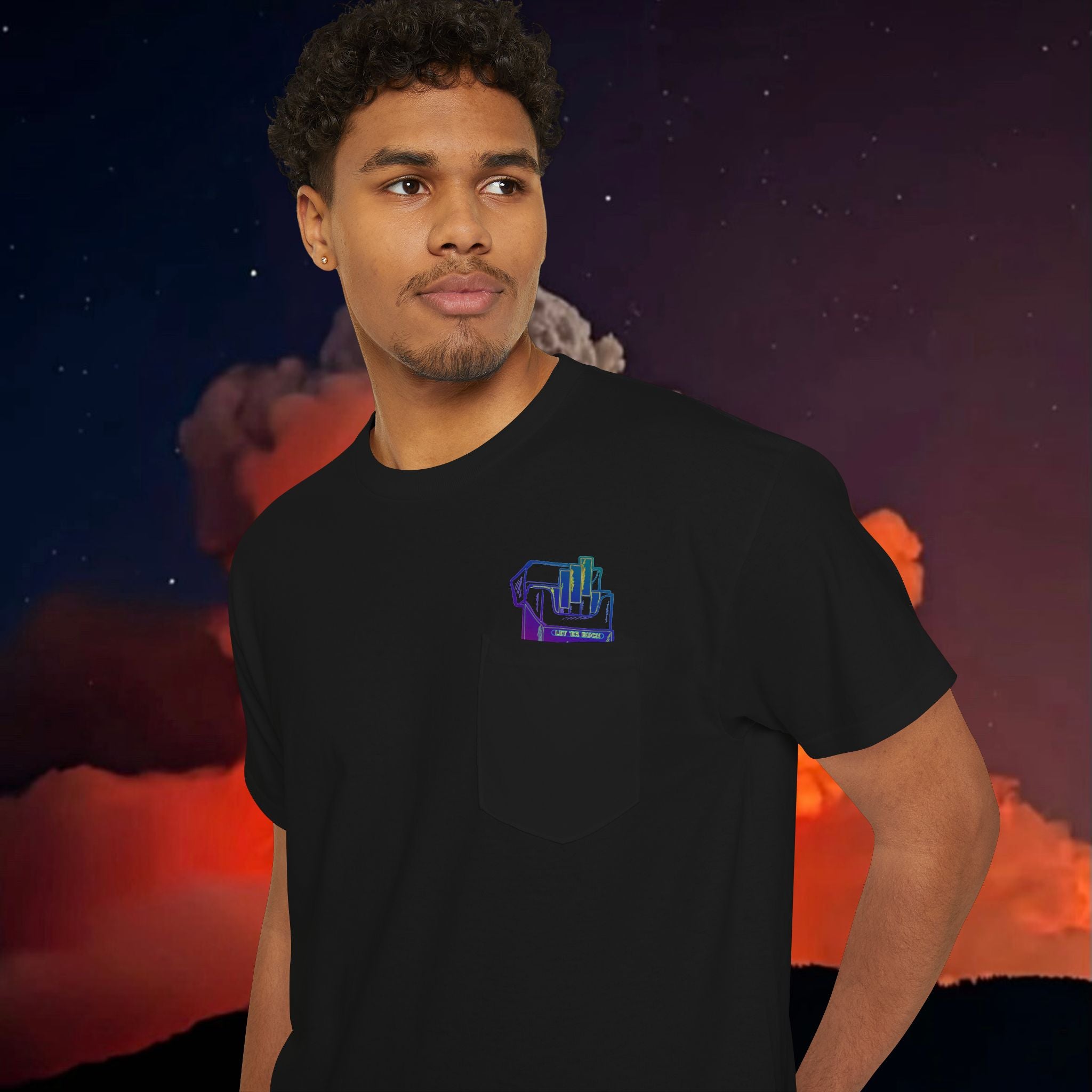 Smokes Unisex Heavy Cotton Pocket Tee