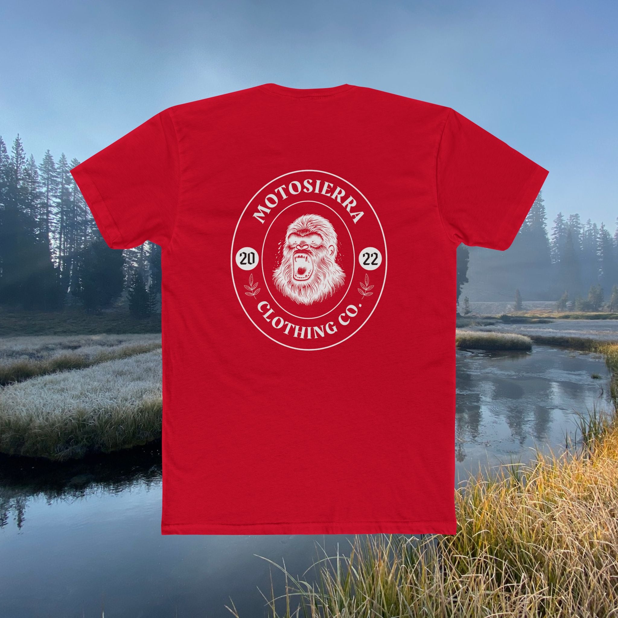Bluff Creek Unisex Cotton Crew Tee