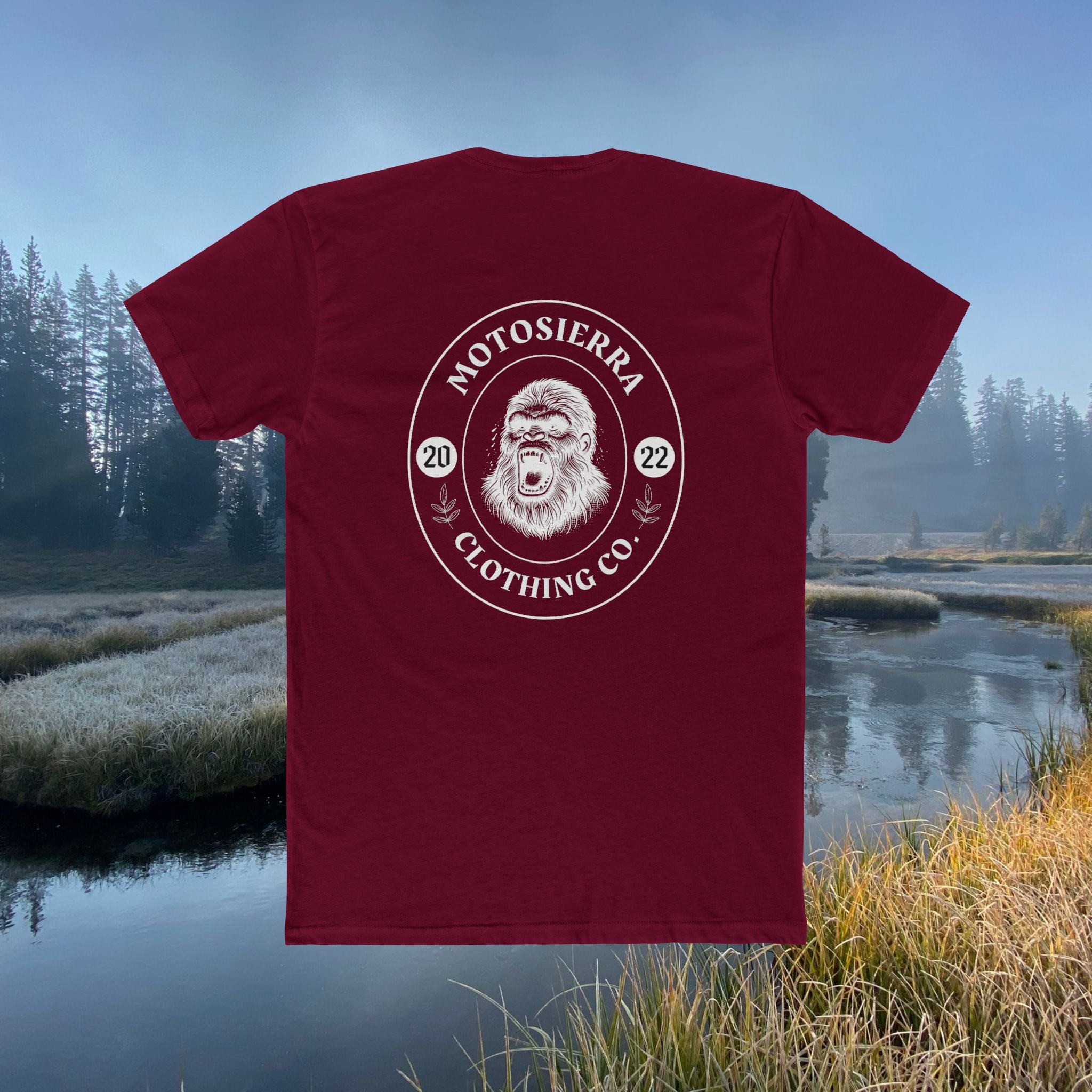 Bluff Creek Unisex Cotton Crew Tee