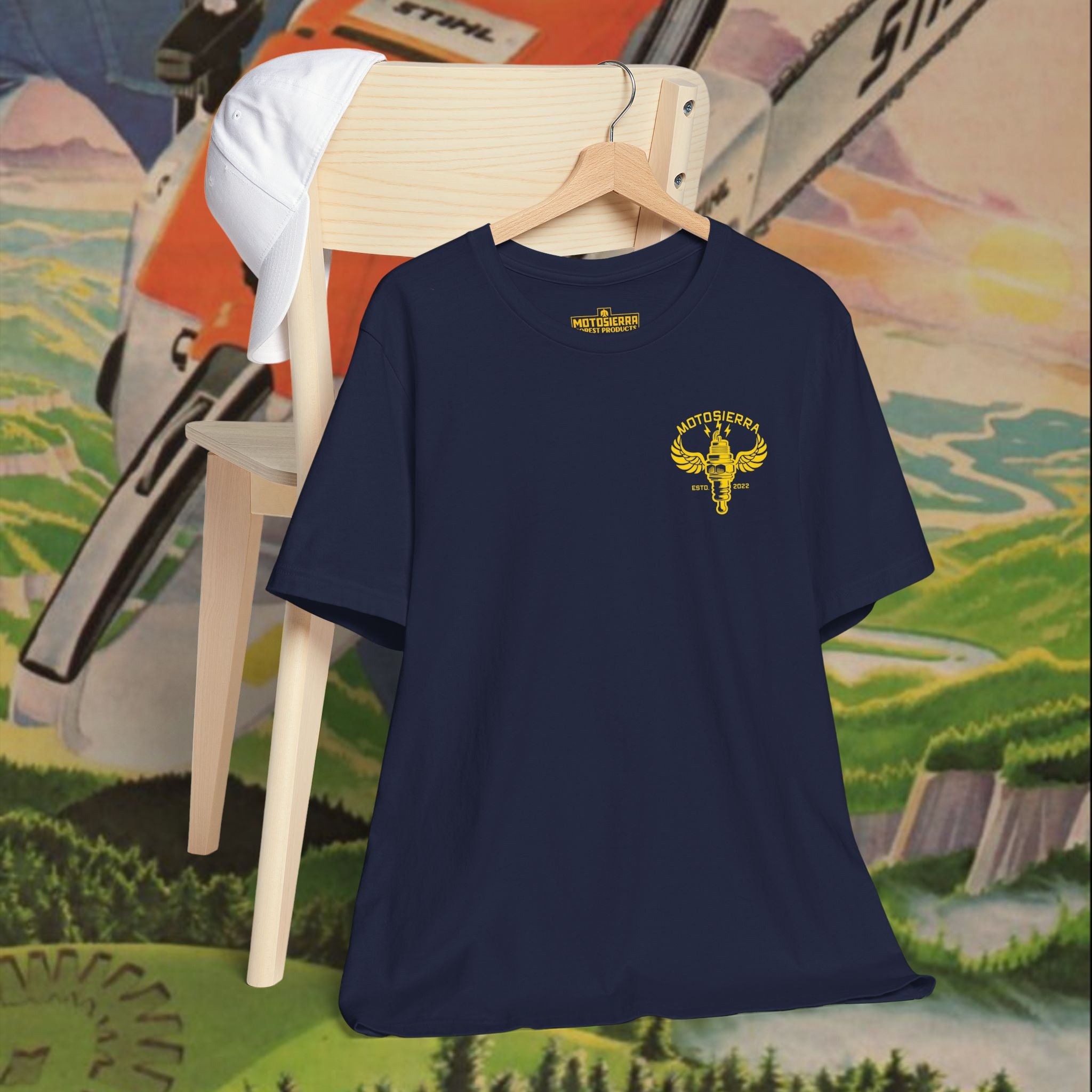 NGK Yellow Unisex Jersey Short Sleeve Tee