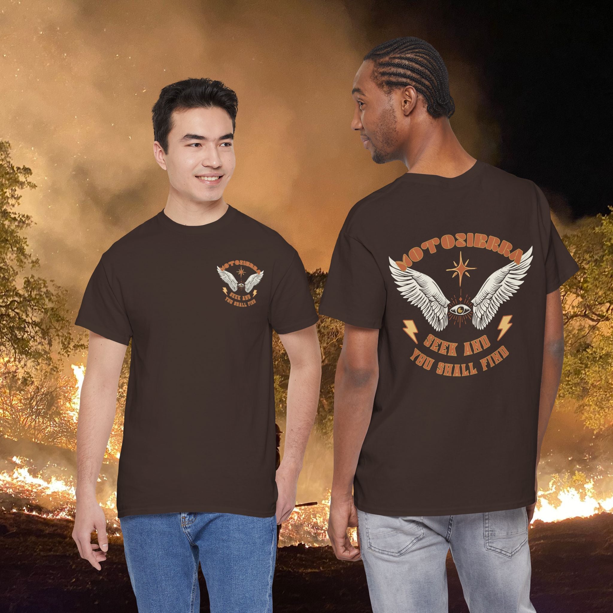 Flying Eye Unisex Heavy Cotton Tee