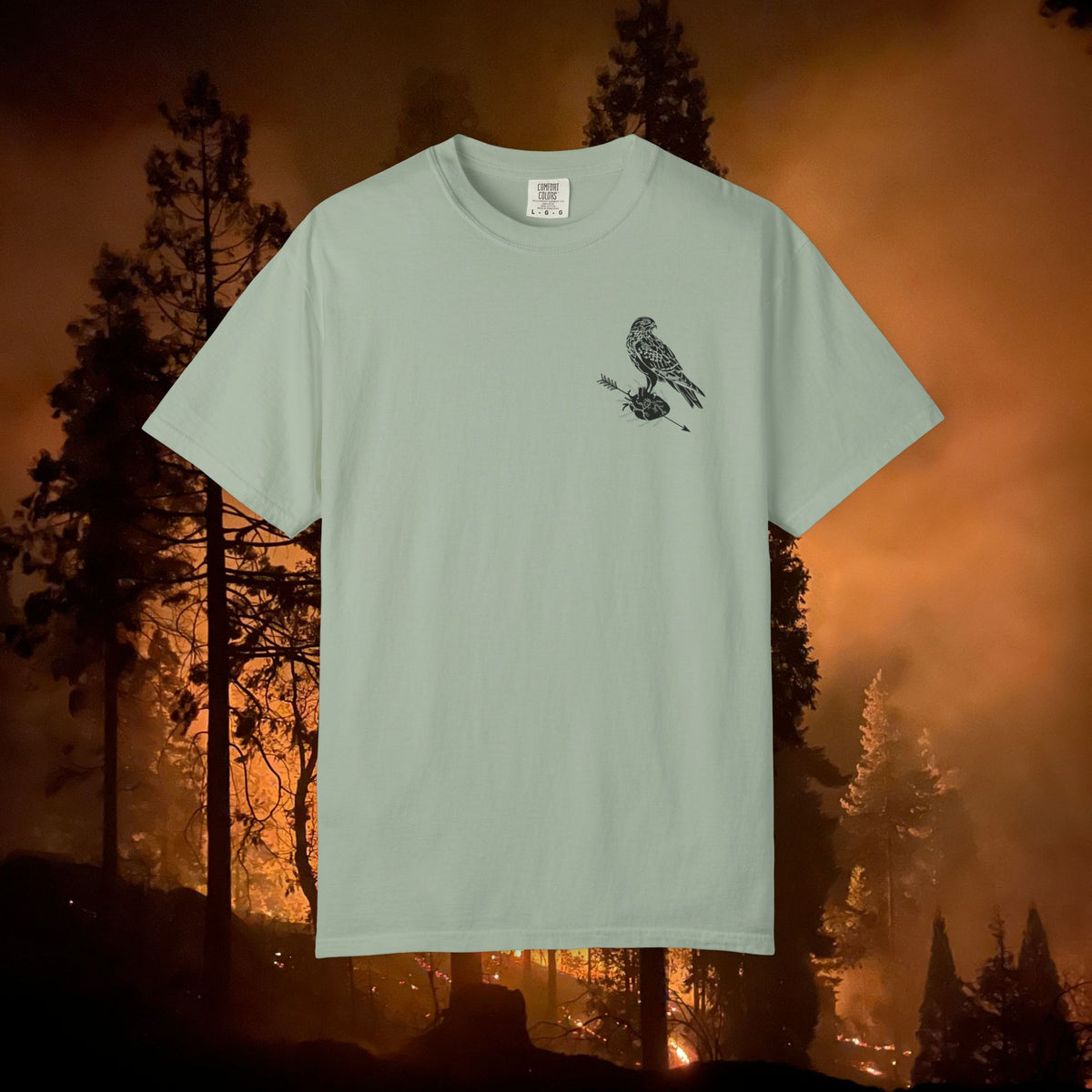 Raker Peak Unisex Garment-Dyed T-shirt