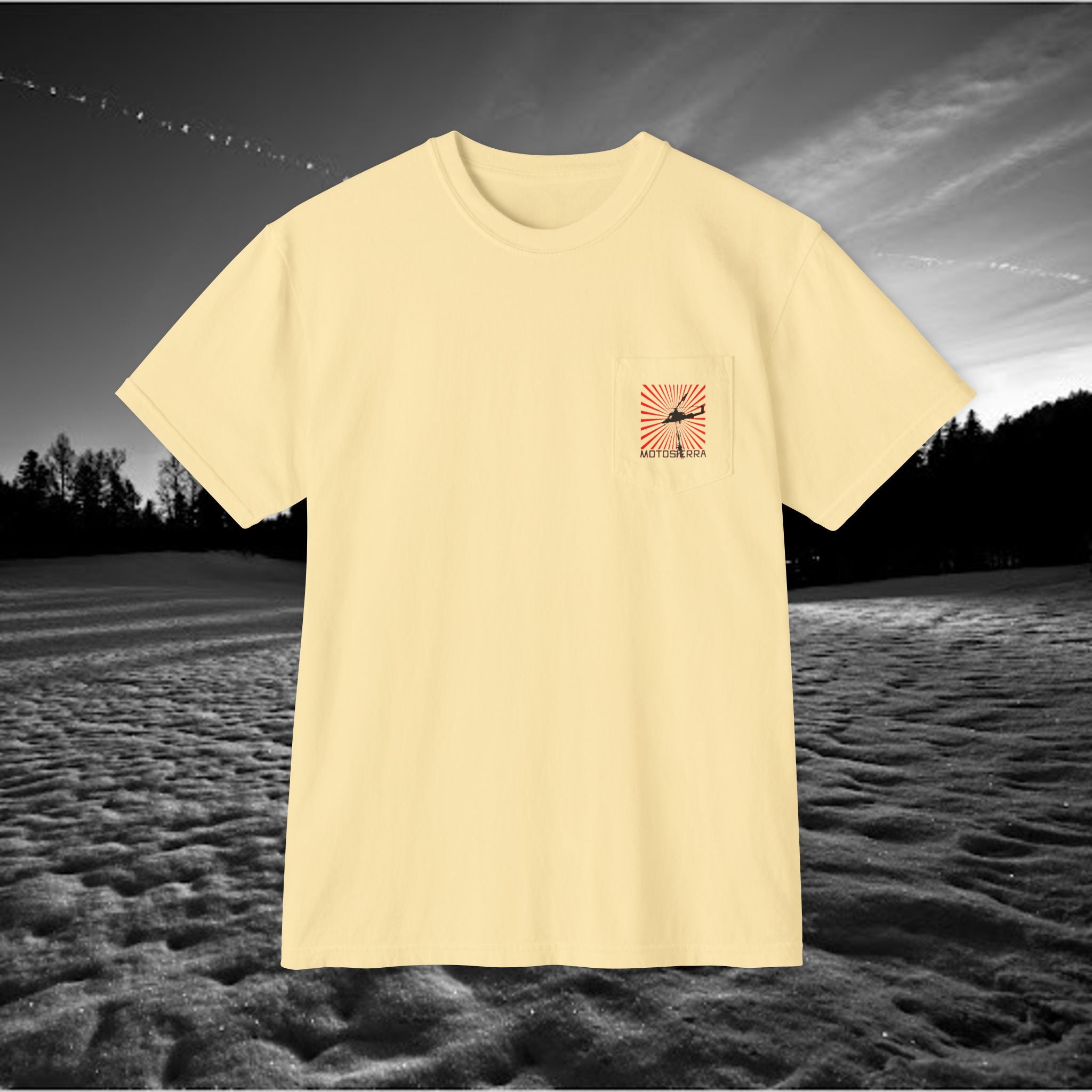 Interlocking Love Unisex Pocket T-Shirt - Premium Garment-Dyed Tee