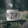 Old No. 7  Enamel Camping Mug