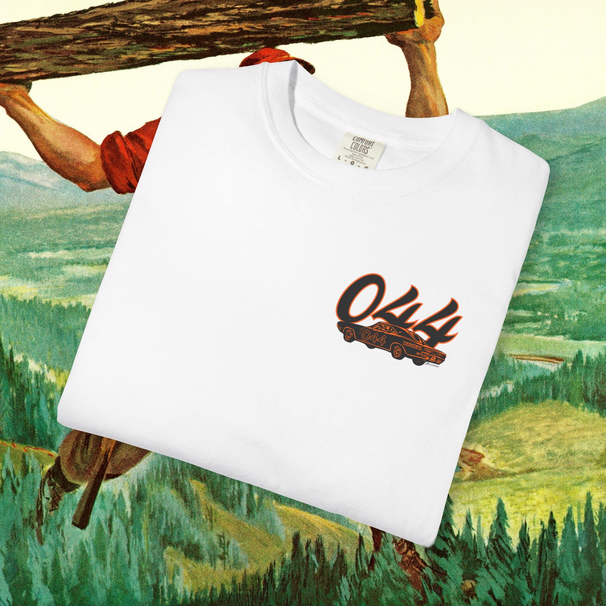 044 Unisex Garment-Dyed T-shirt