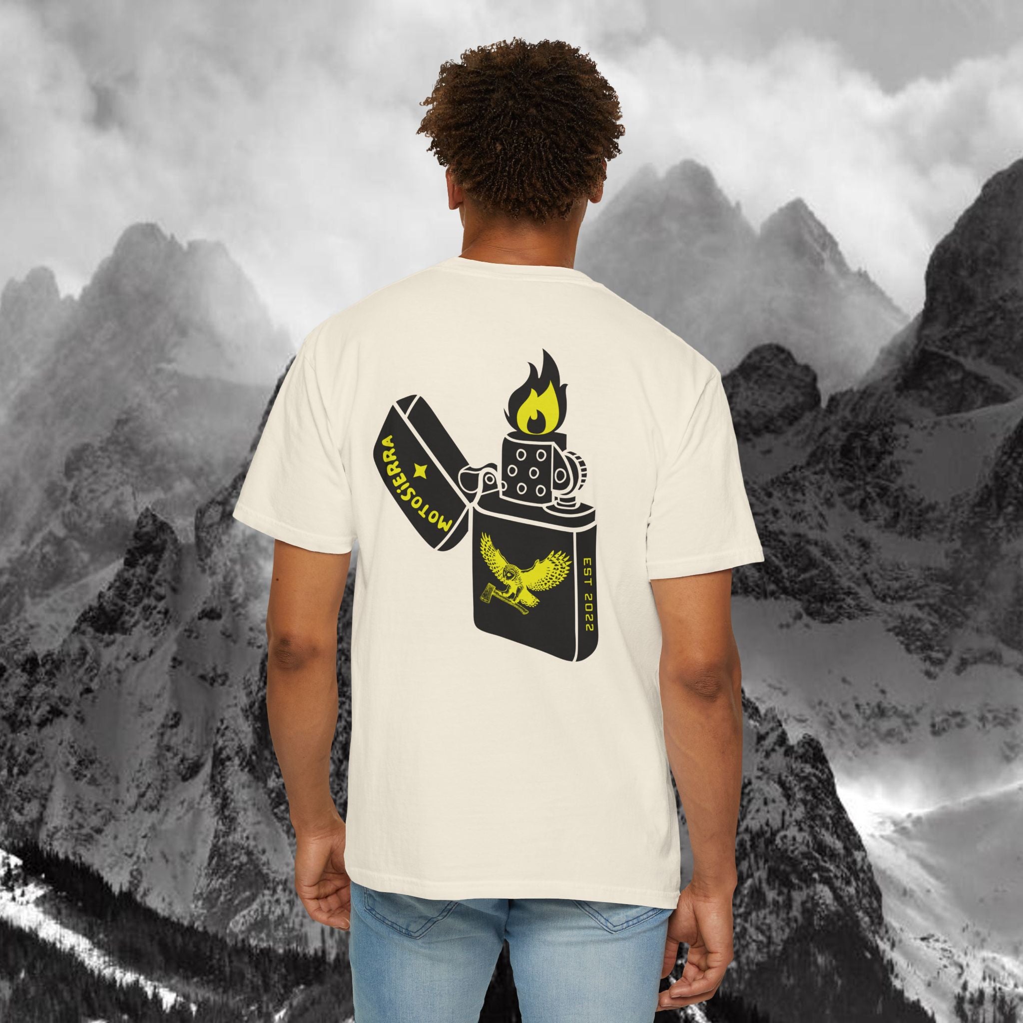 Flint Unisex Garment-Dyed T-shirt