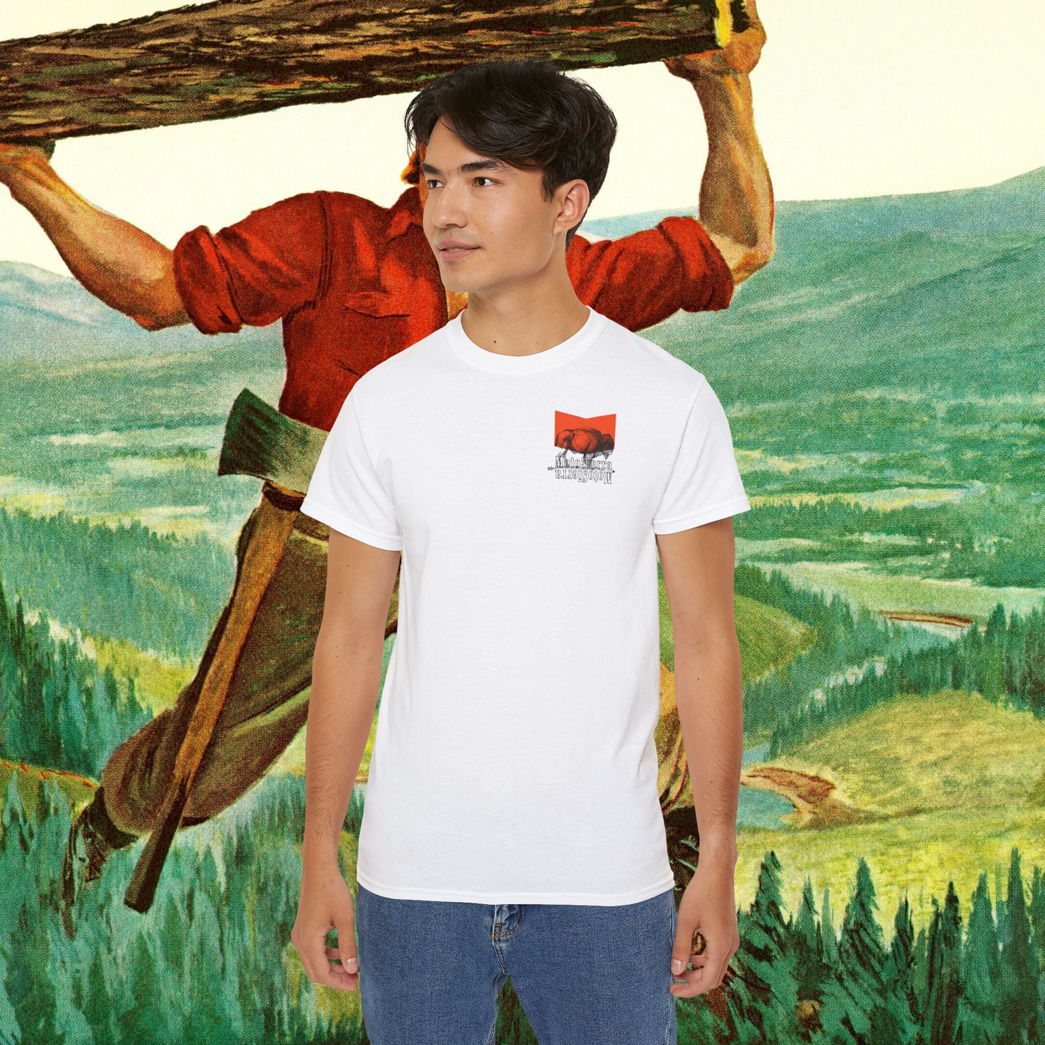 EUROPE ONLY Bison Unisex Ultra Cotton Tee