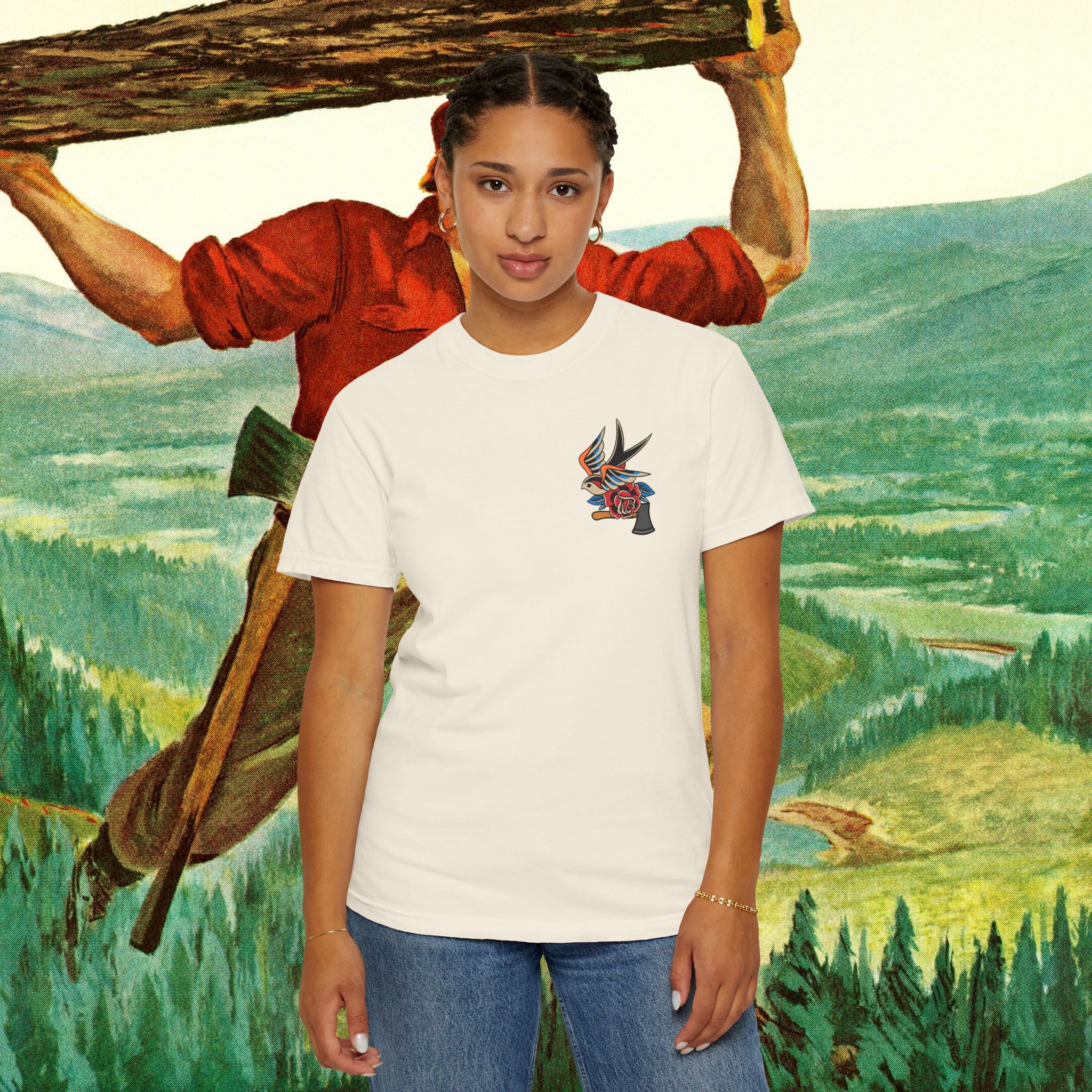 Cornell Unisex Garment-Dyed T-shirt