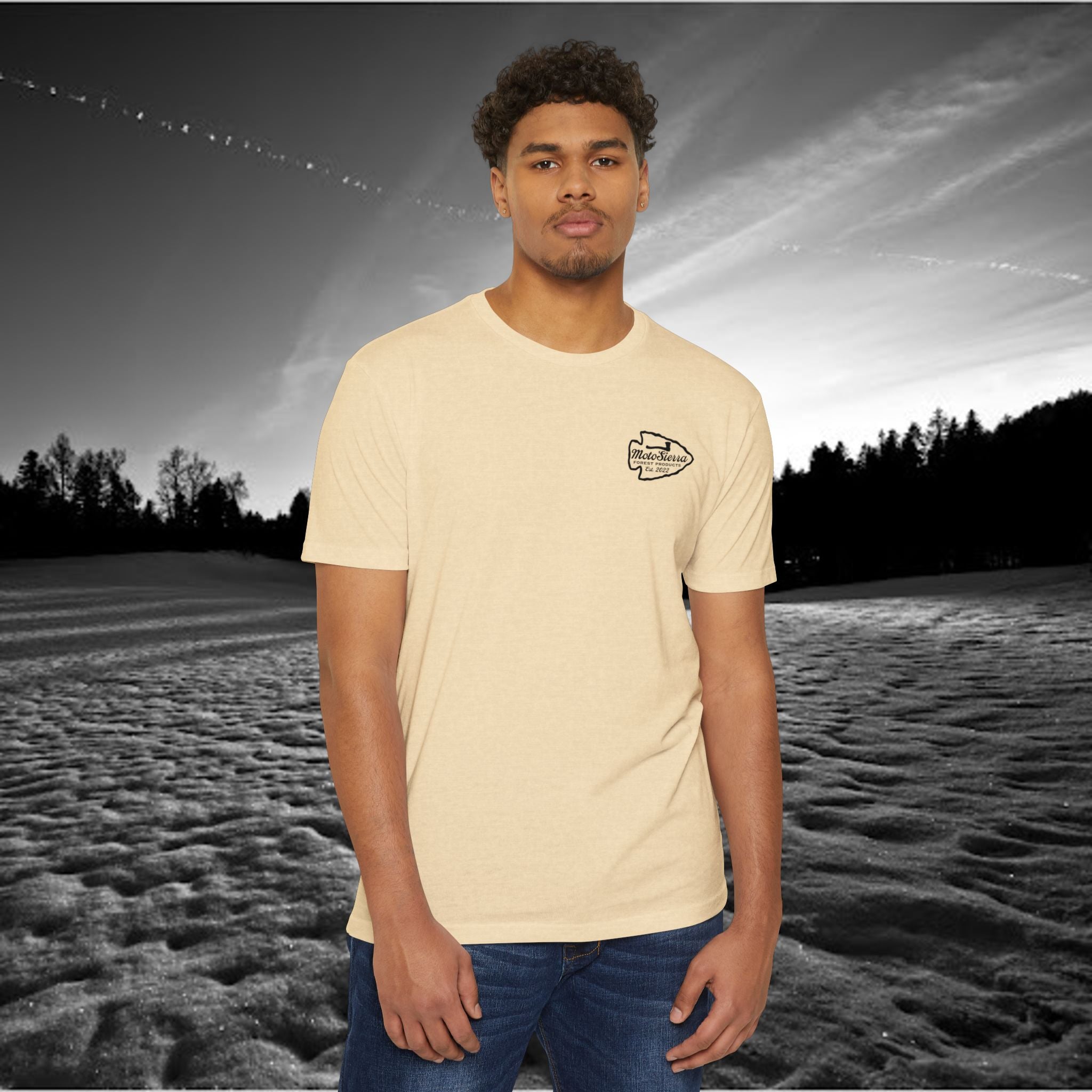 Way Out West Unisex CVC Jersey T-shirt