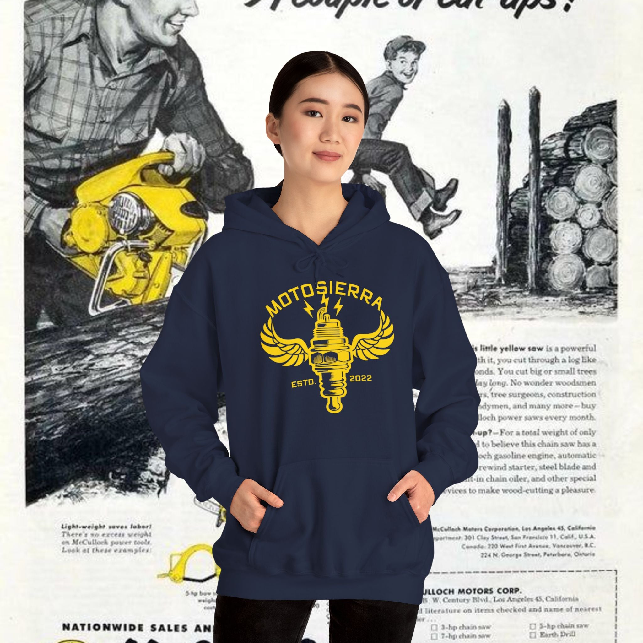 EUROPE ONLY Spark Plug Unisex Heavy Blend™ Hooded Sweatshirt