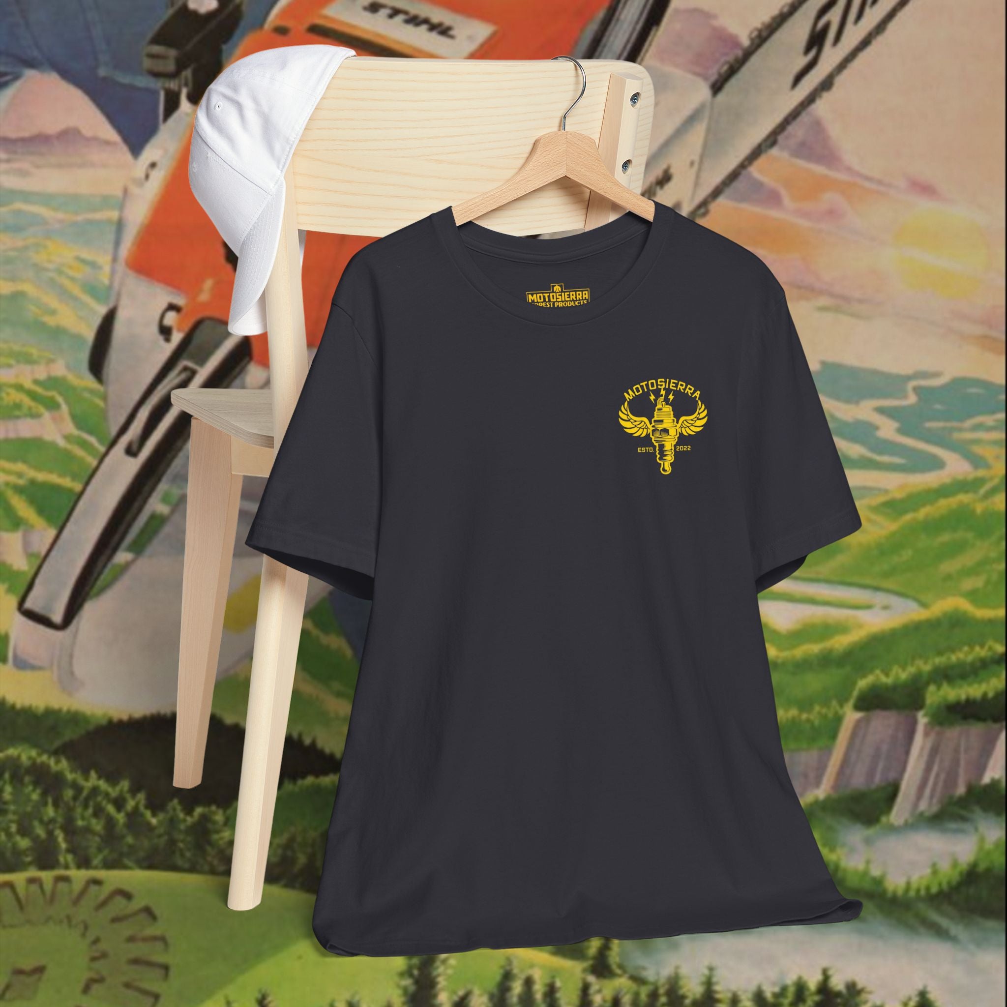 NGK Yellow Unisex Jersey Short Sleeve Tee