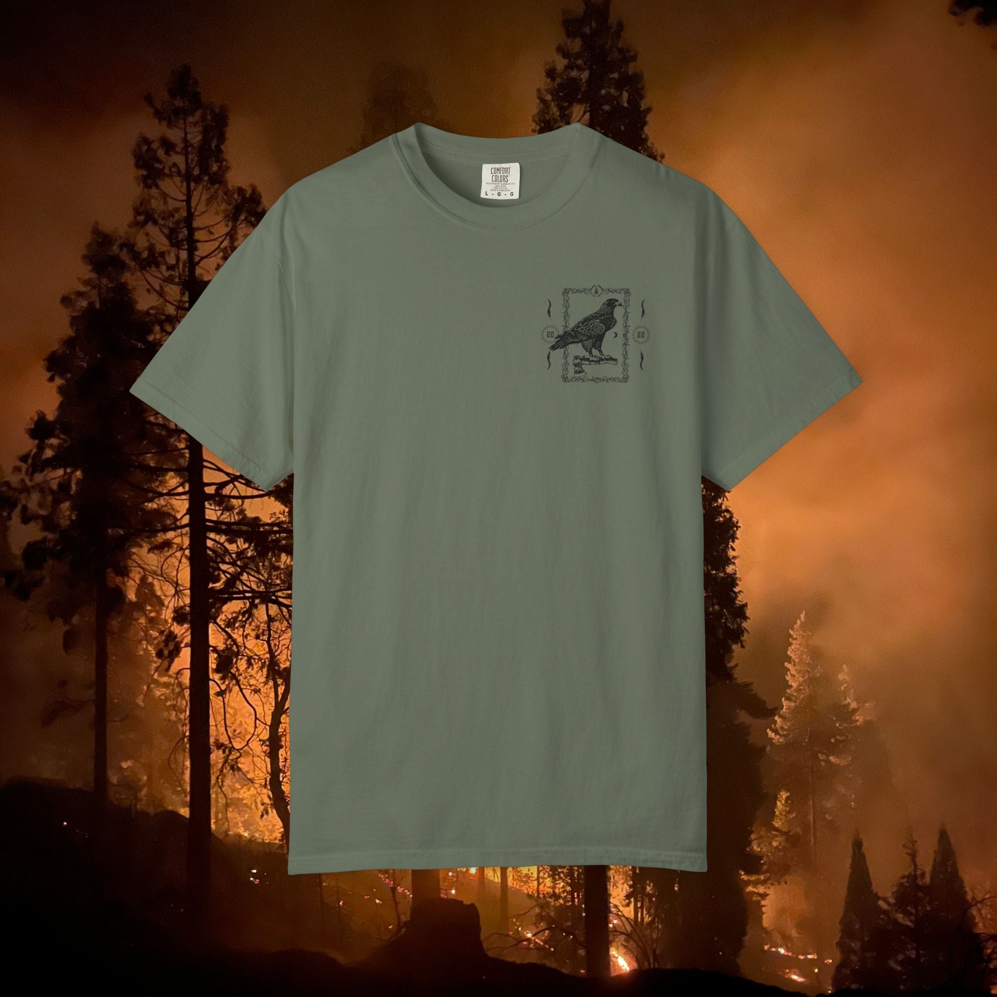Hurricane Ridge Unisex Garment-Dyed T-shirt