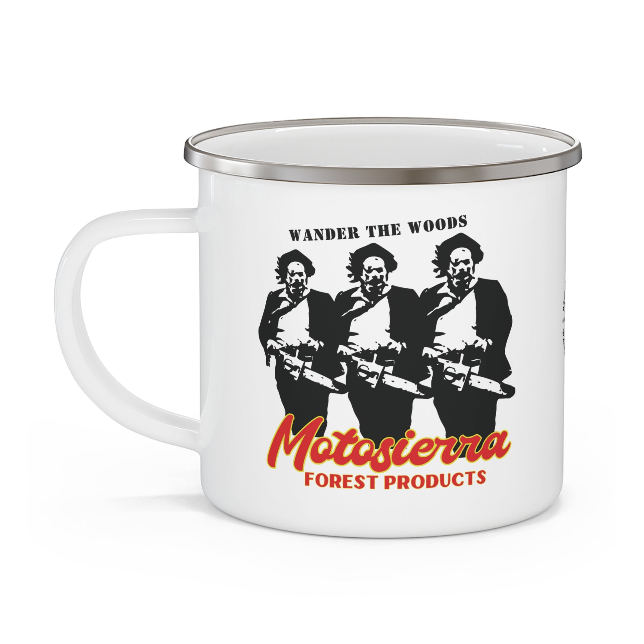 Skill Set Enamel Camping Mug