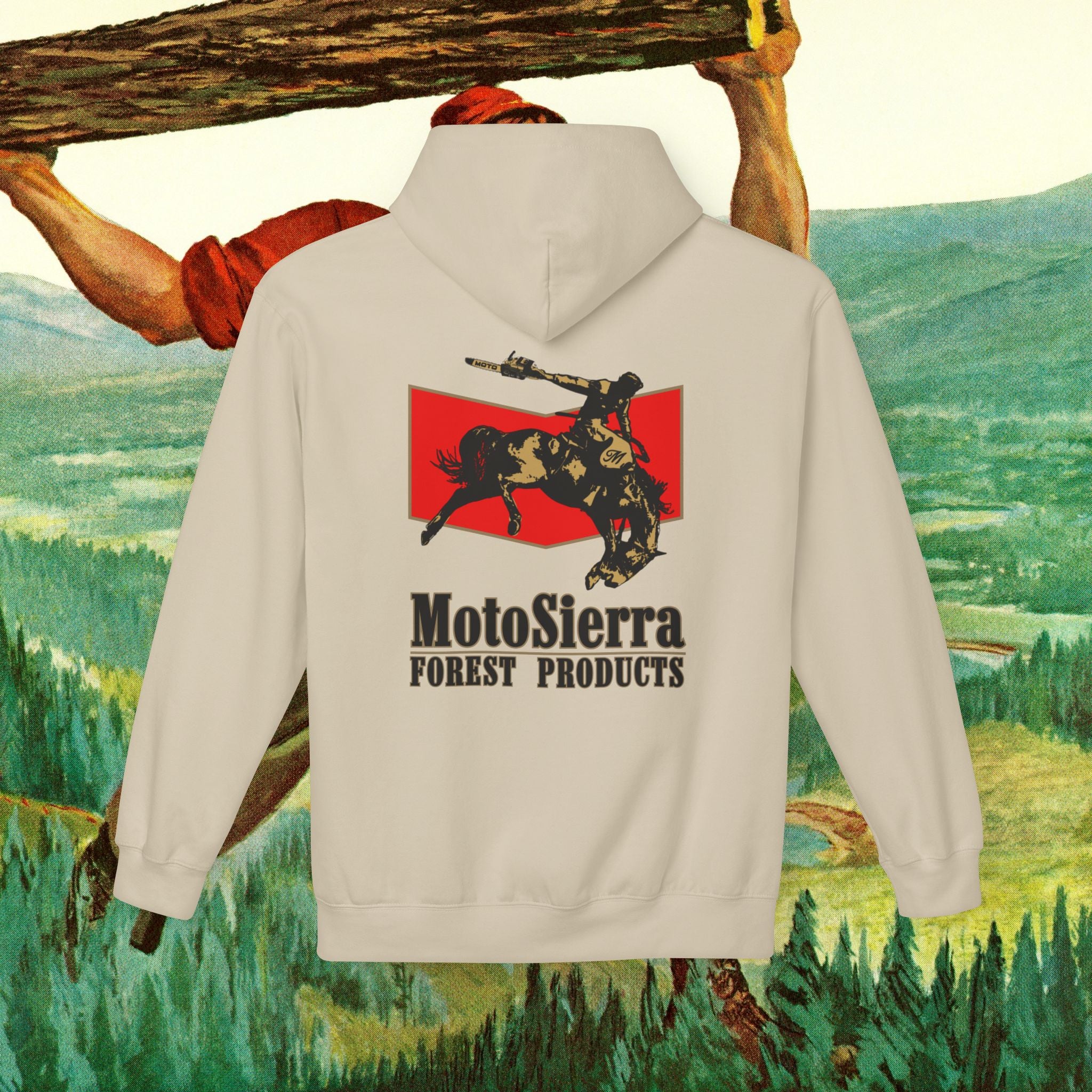 Australia Cowboy Logo Unisex Midweight Softstyle Fleece Hoodie