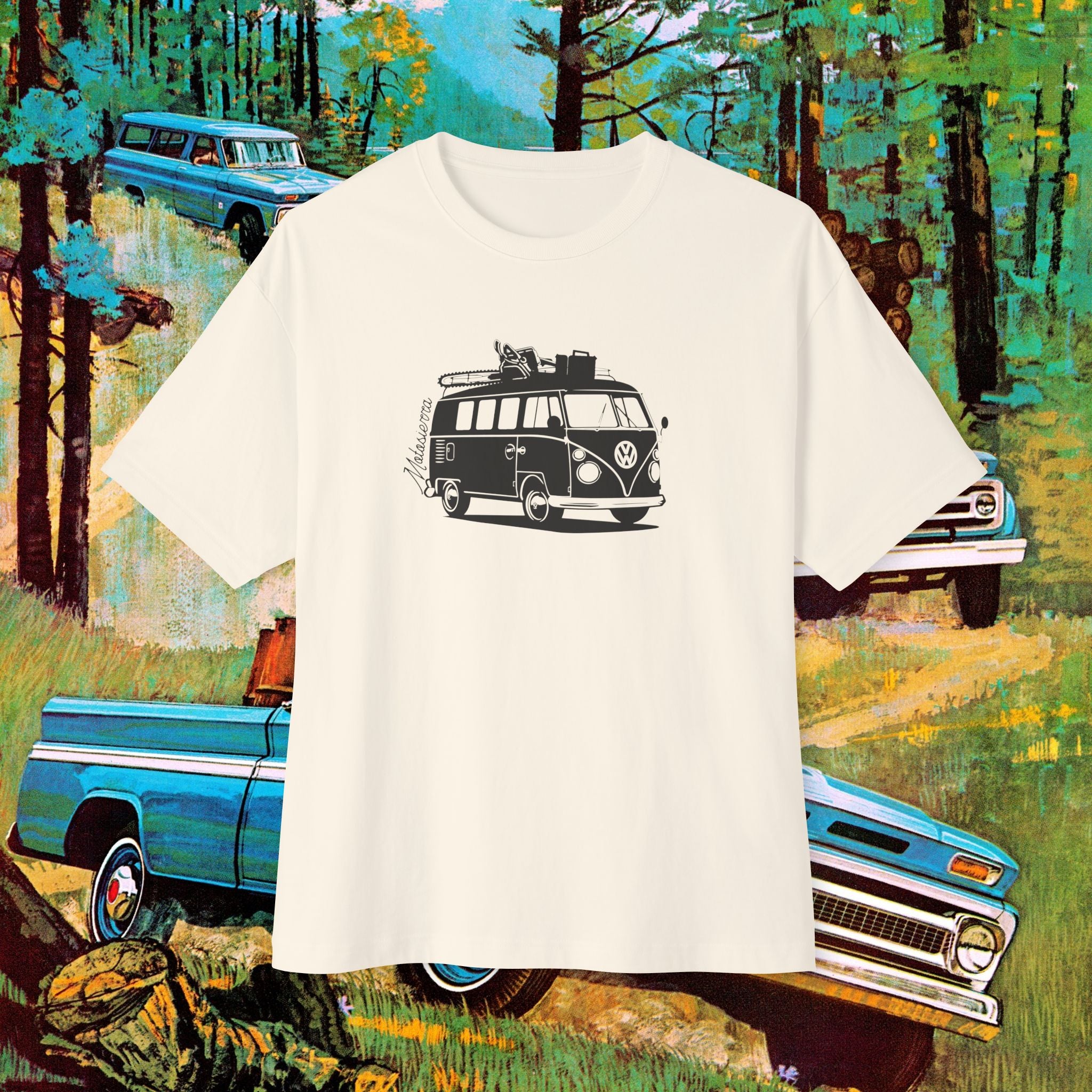 Magic Bus Unisex Oversized Boxy Tee