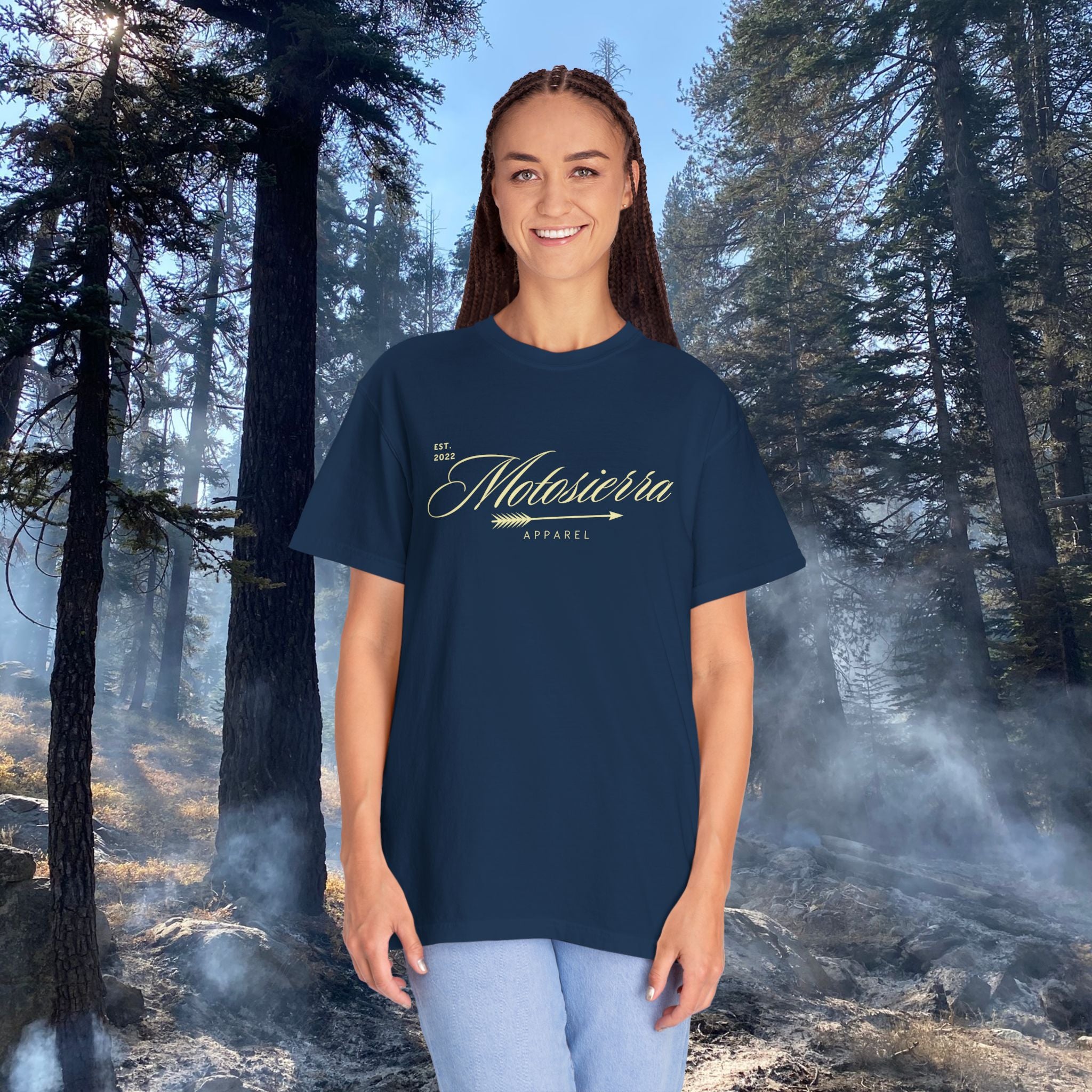 Script Logo Unisex Garment-Dyed T-shirt