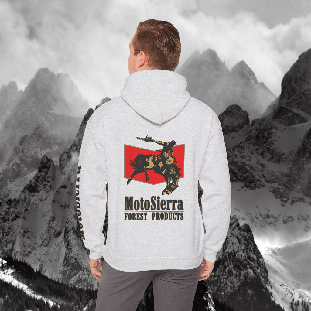 Moto Cowboy Heavy Blend Hoodie