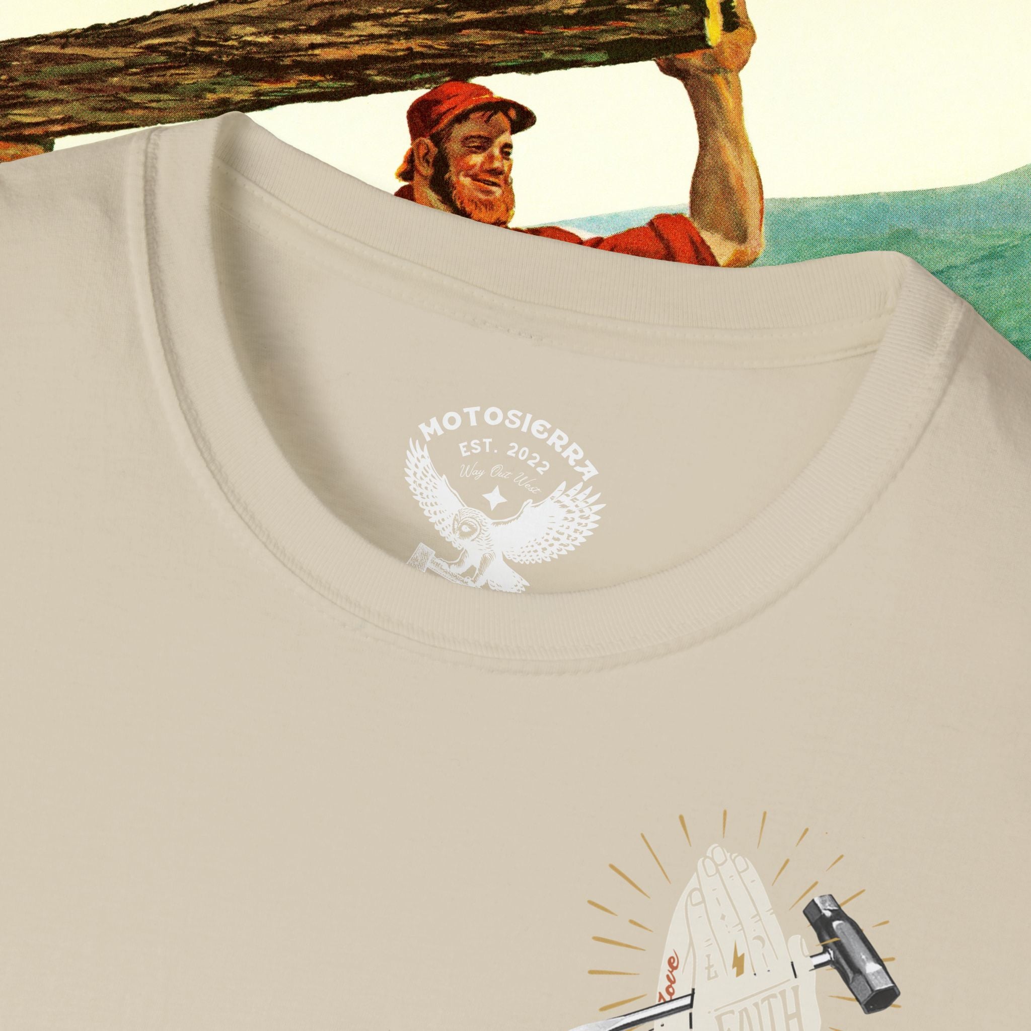 EUROPE ONLY Faith Scrench Unisex Softstyle T-Shirt