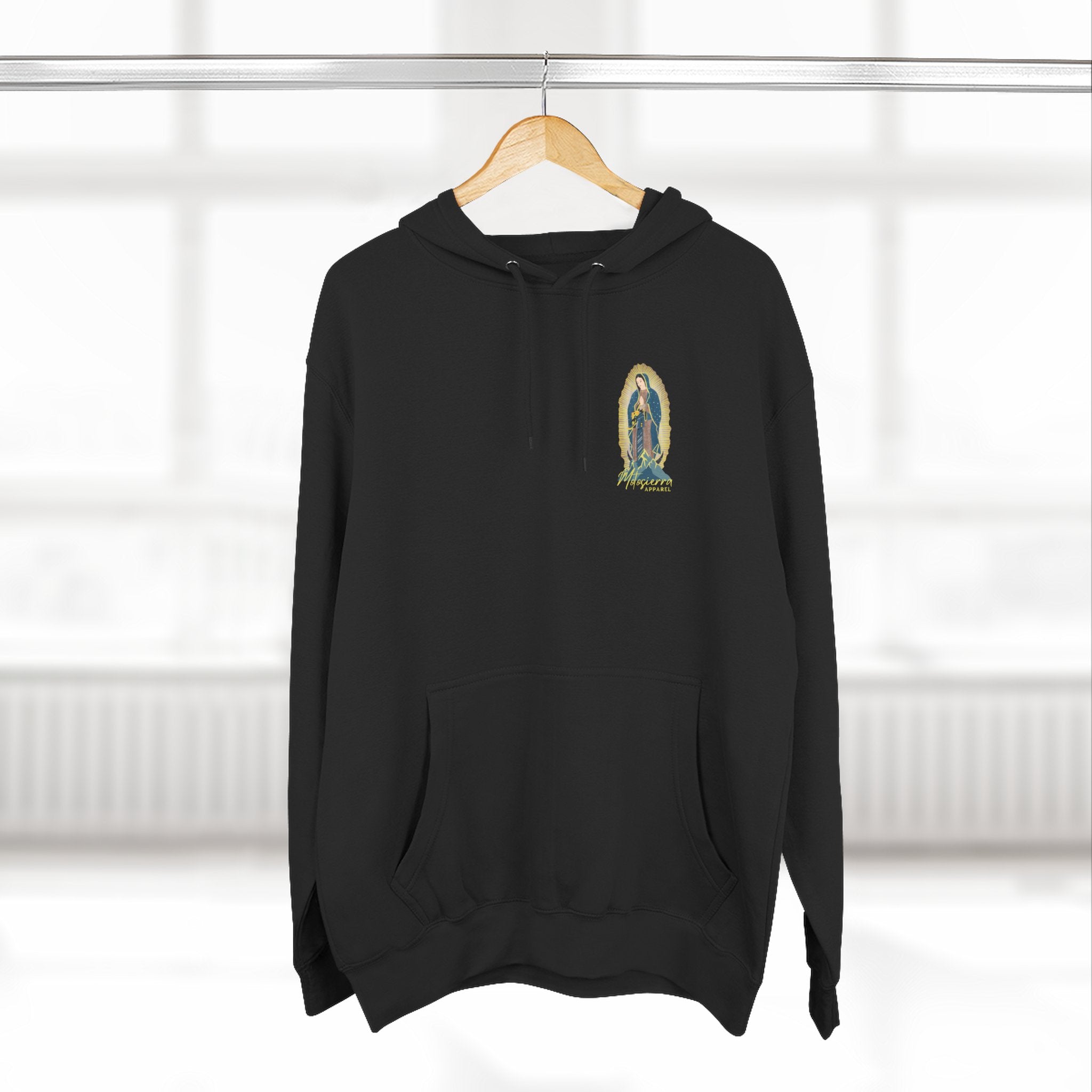 Guadalupe Three-Panel Fleece Hoodie