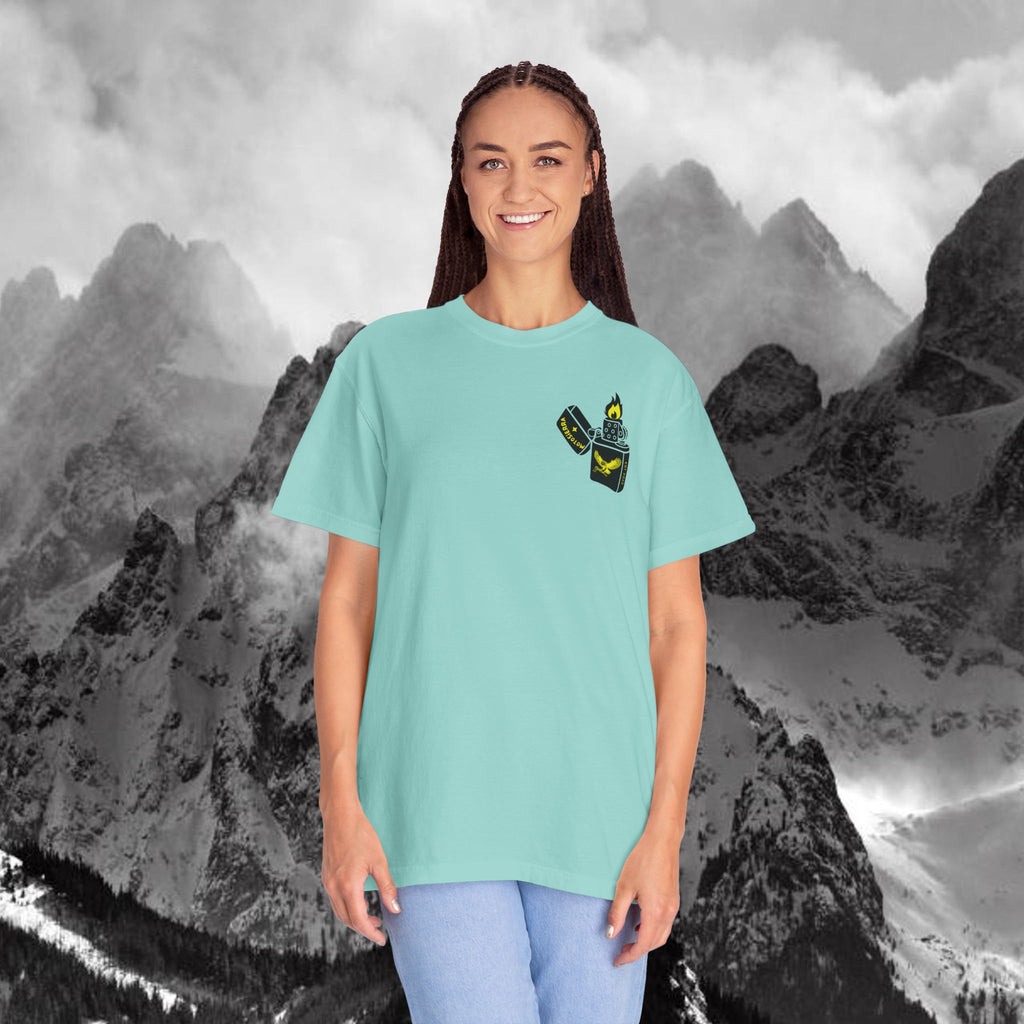 Flint Unisex Garment-Dyed T-shirt