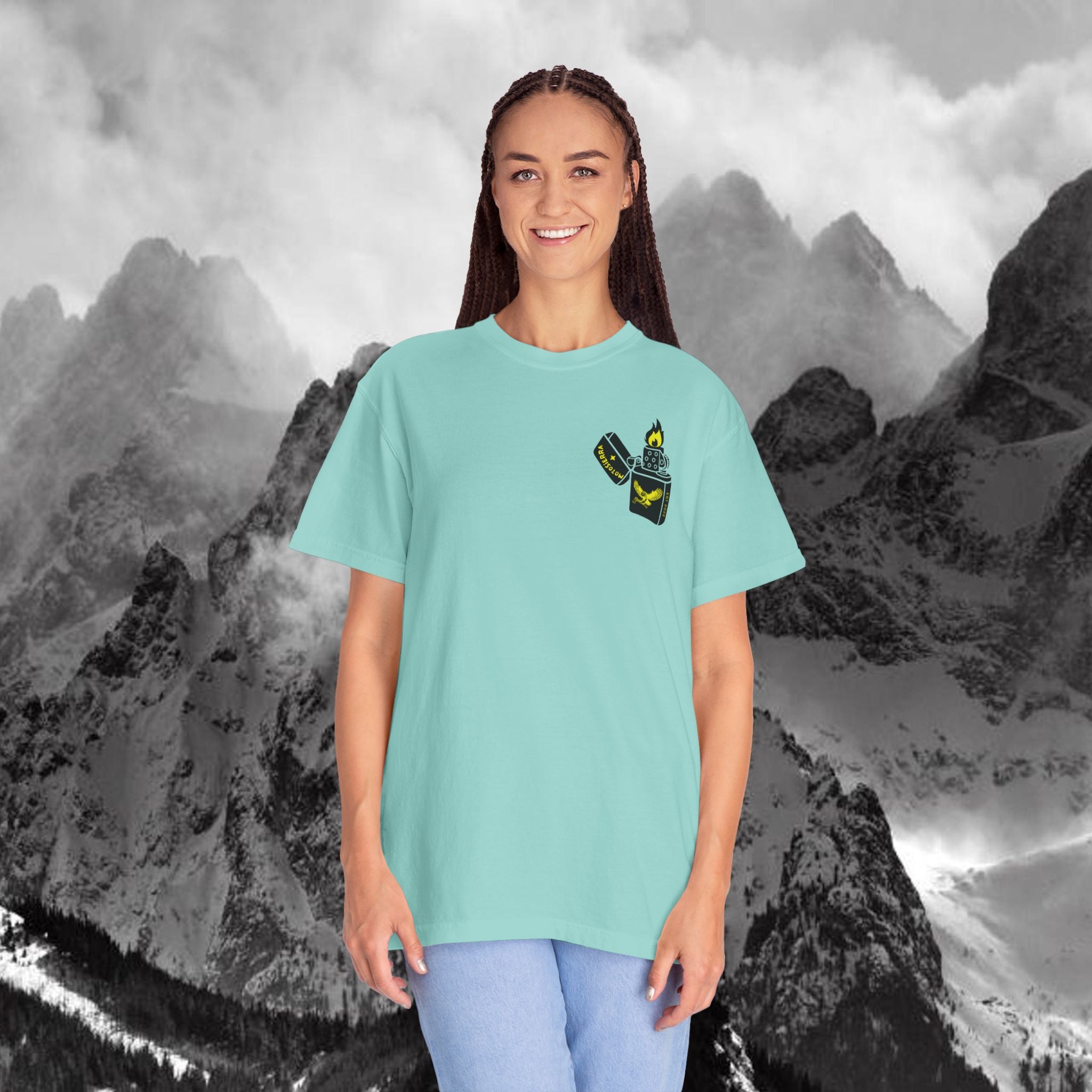 Flint Unisex Garment-Dyed T-shirt