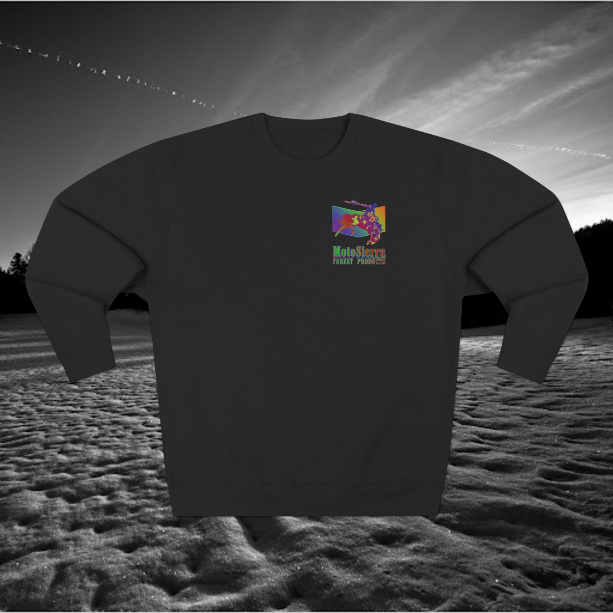 Neon Cowboy Unisex Crewneck Sweatshirt