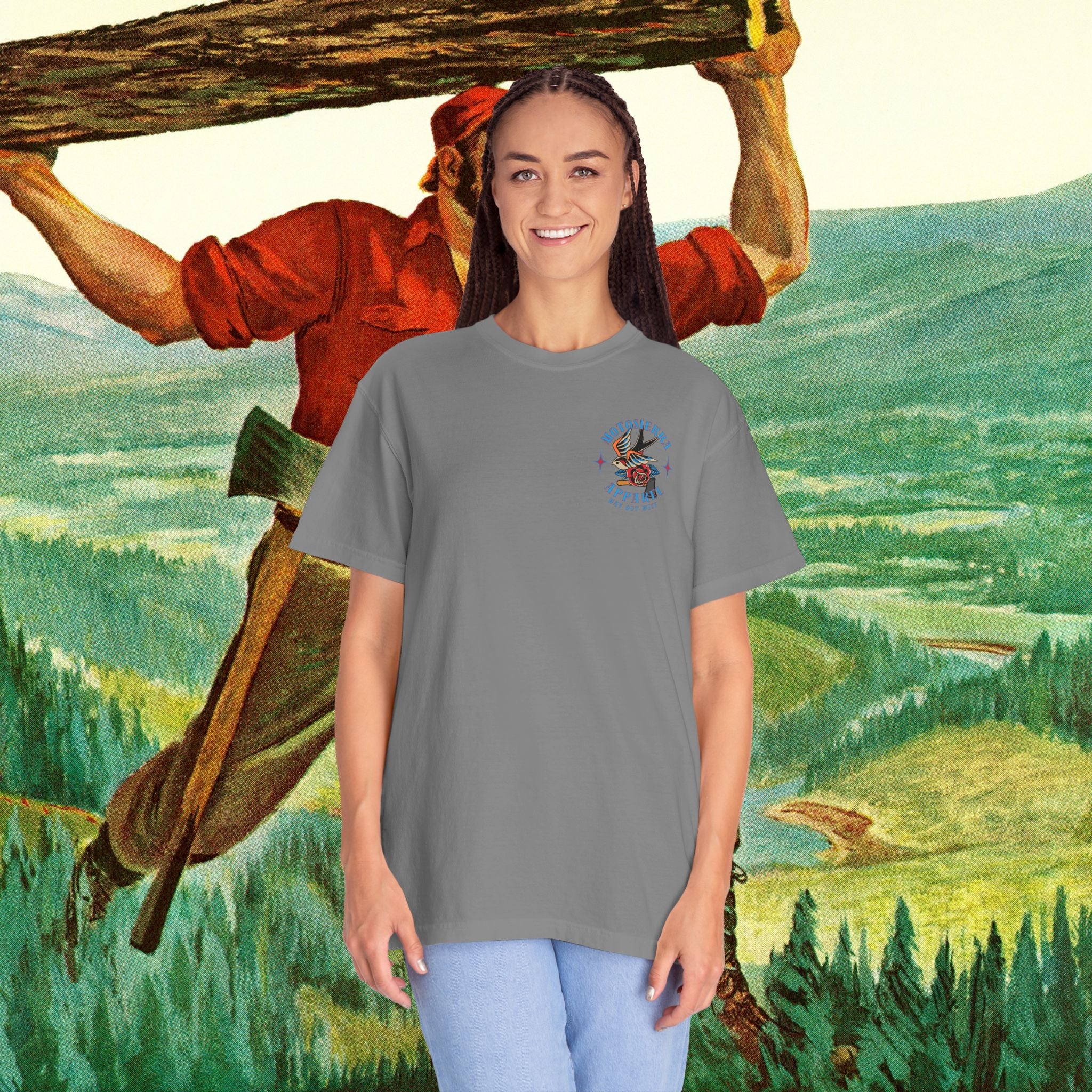 Cornell Unisex Garment-Dyed T-shirt