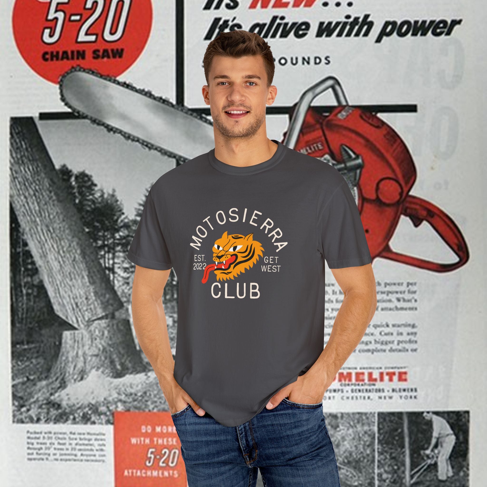 Vladivostok Unisex Garment-Dyed T-shirt