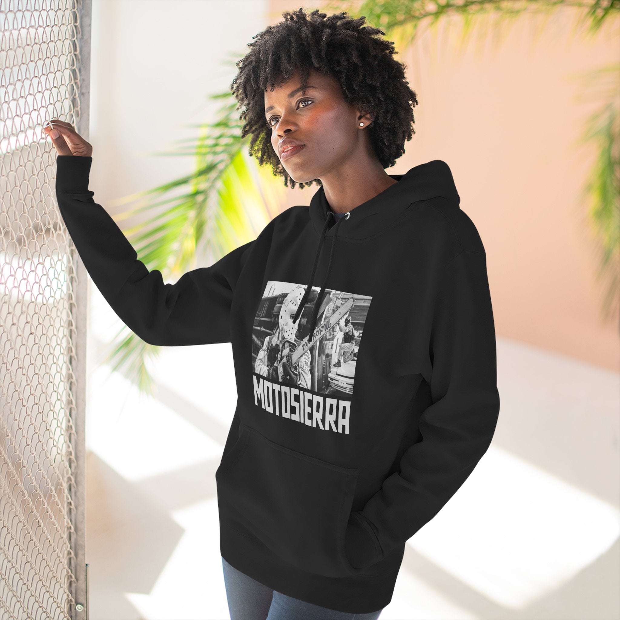 Get Rich Quick Three-Panel Fleece Hoodie