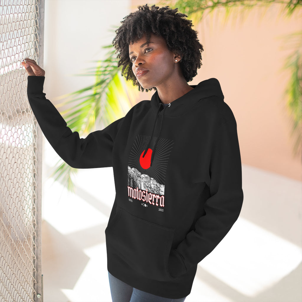 Talus Three-Panel Fleece Hoodie