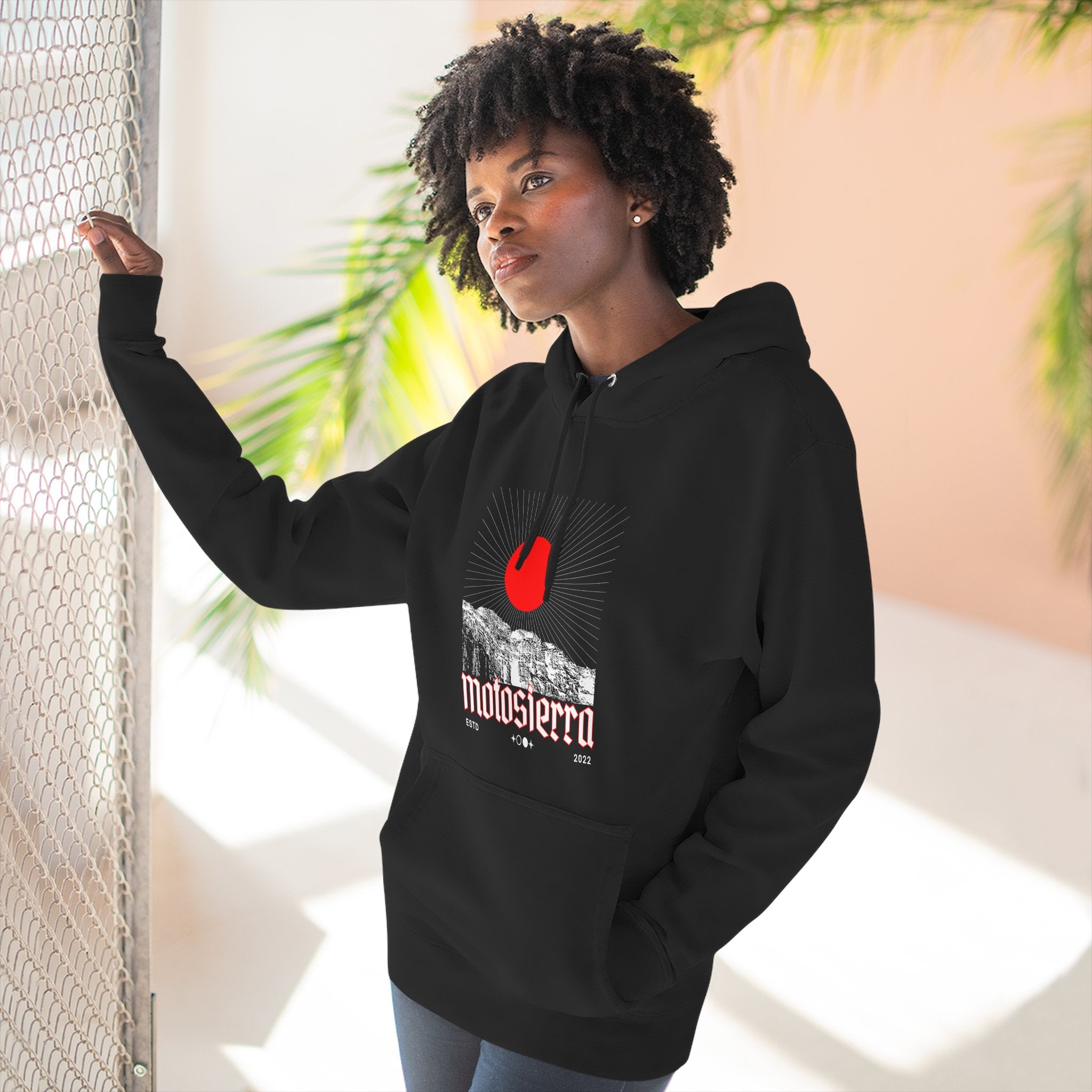 Talus Three-Panel Fleece Hoodie