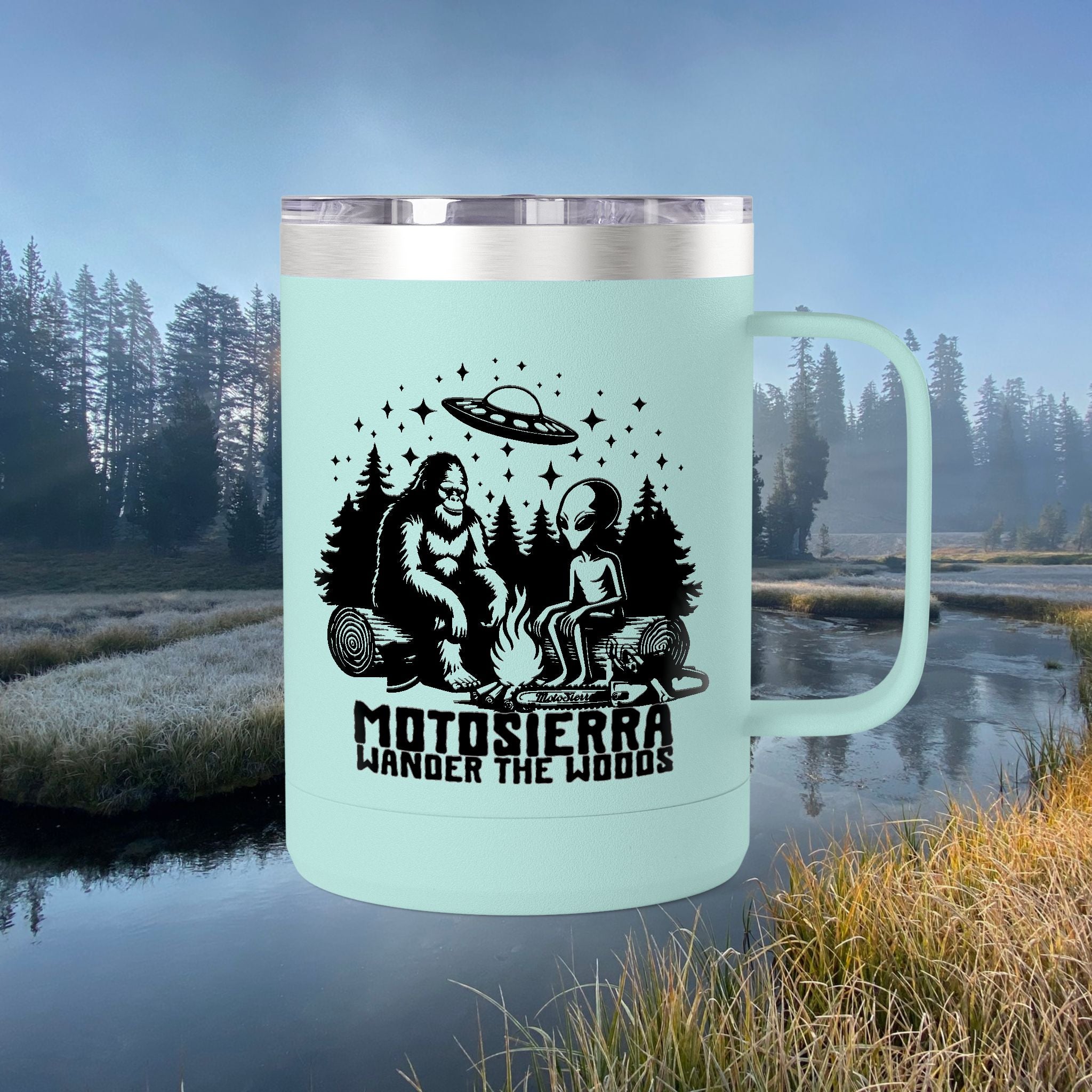 Just Us Bros Camping Coffee Mug | Adventure Mug | Outdoor Tumbler