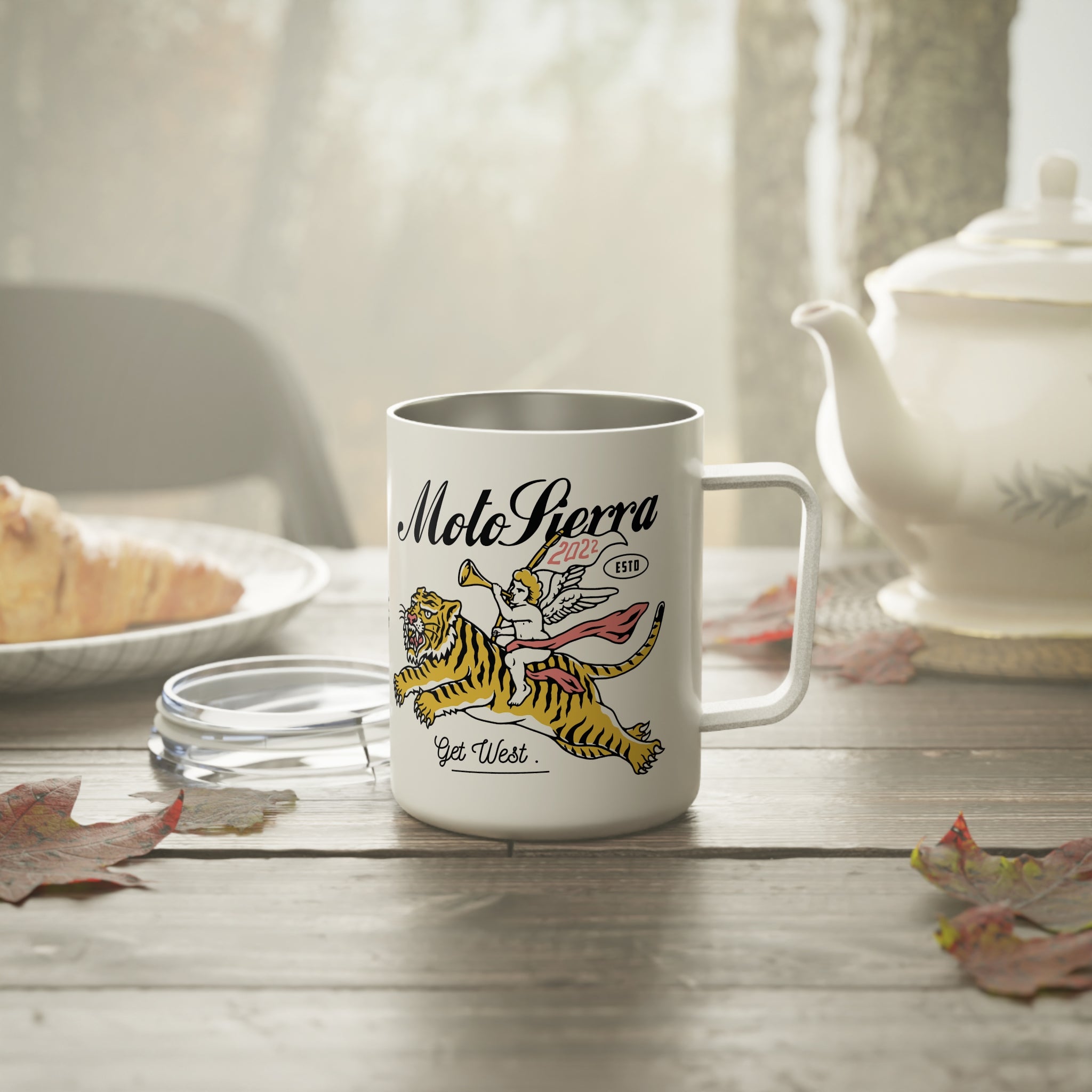 Get West Insulated Travel Mug, Camping Coffee Cup