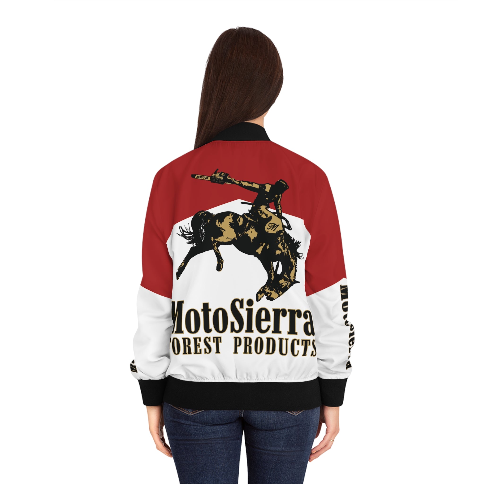 MotoSierra Women's Bomber Jacket -