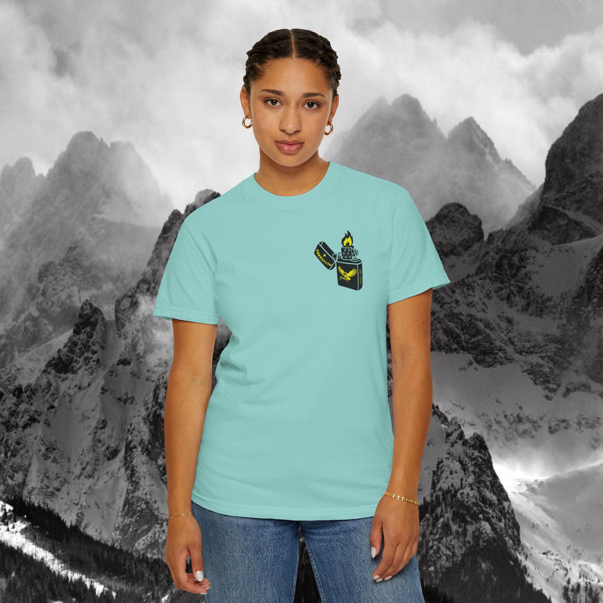 Flint Unisex Garment-Dyed T-shirt