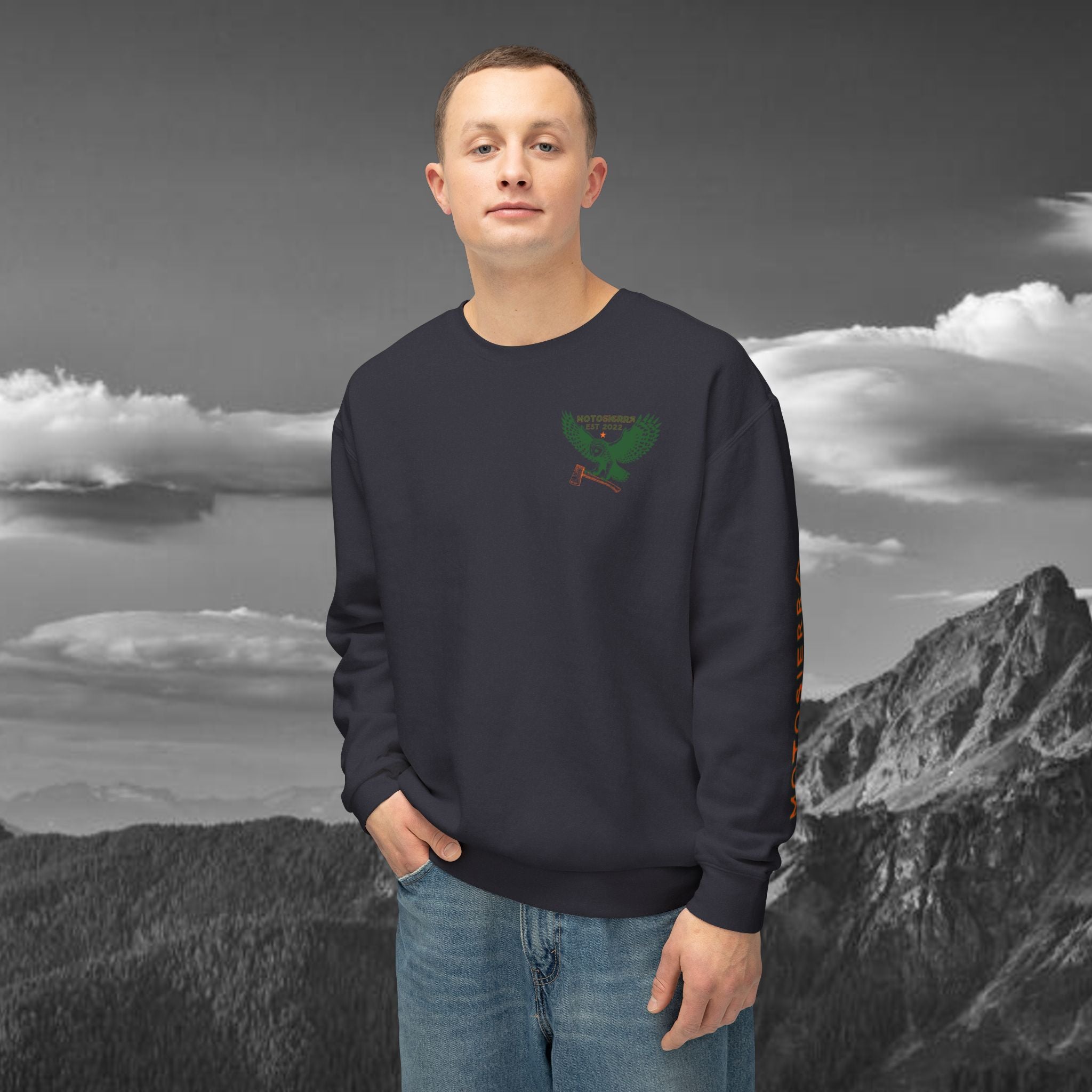 Nippon Unisex Lightweight Crewneck Sweatshirt