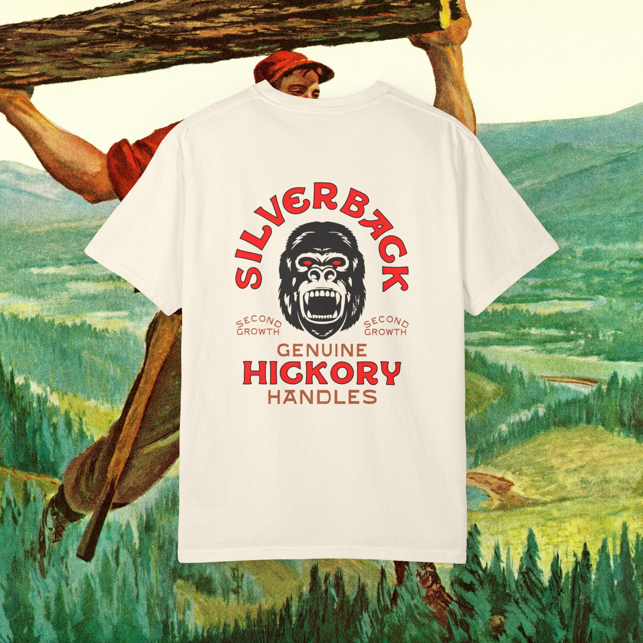 Silverback Axe Handles Unisex Garment-Dyed T-shirt