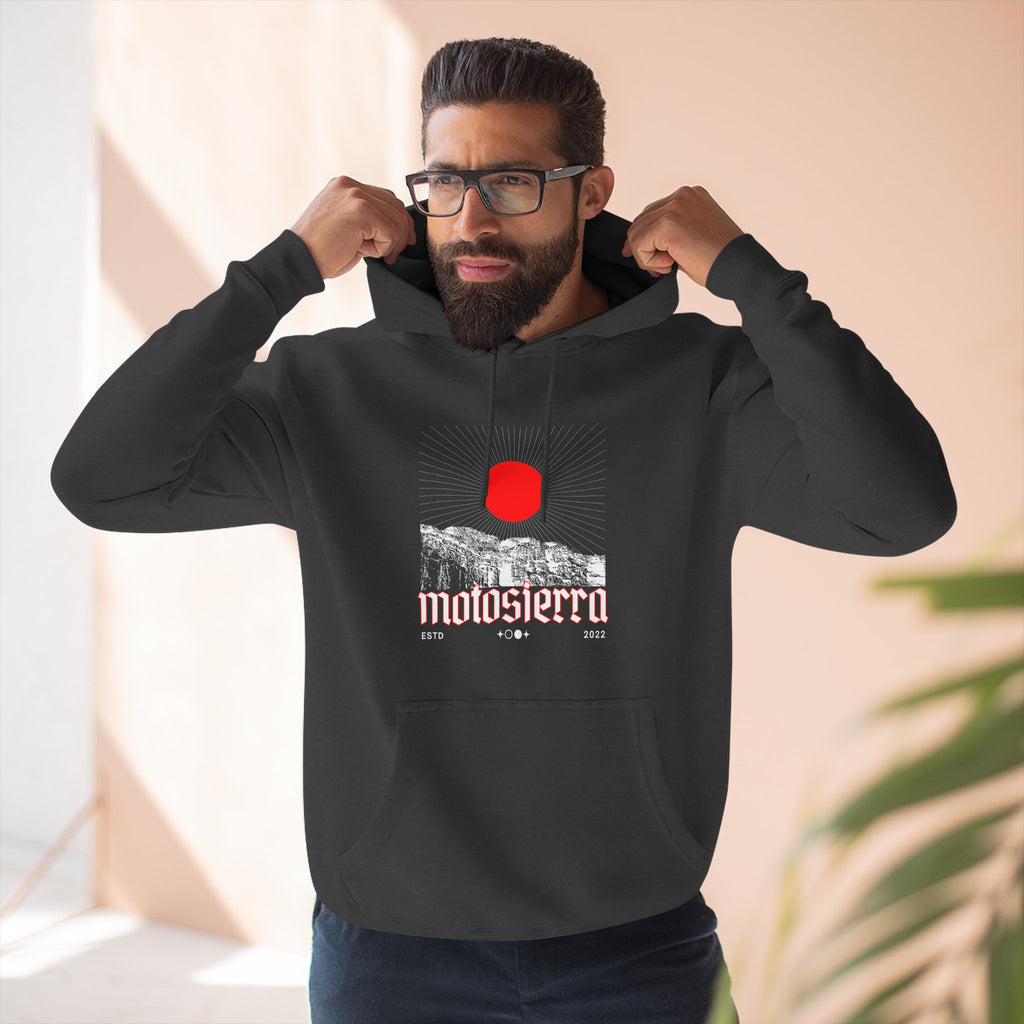 Talus Three-Panel Fleece Hoodie