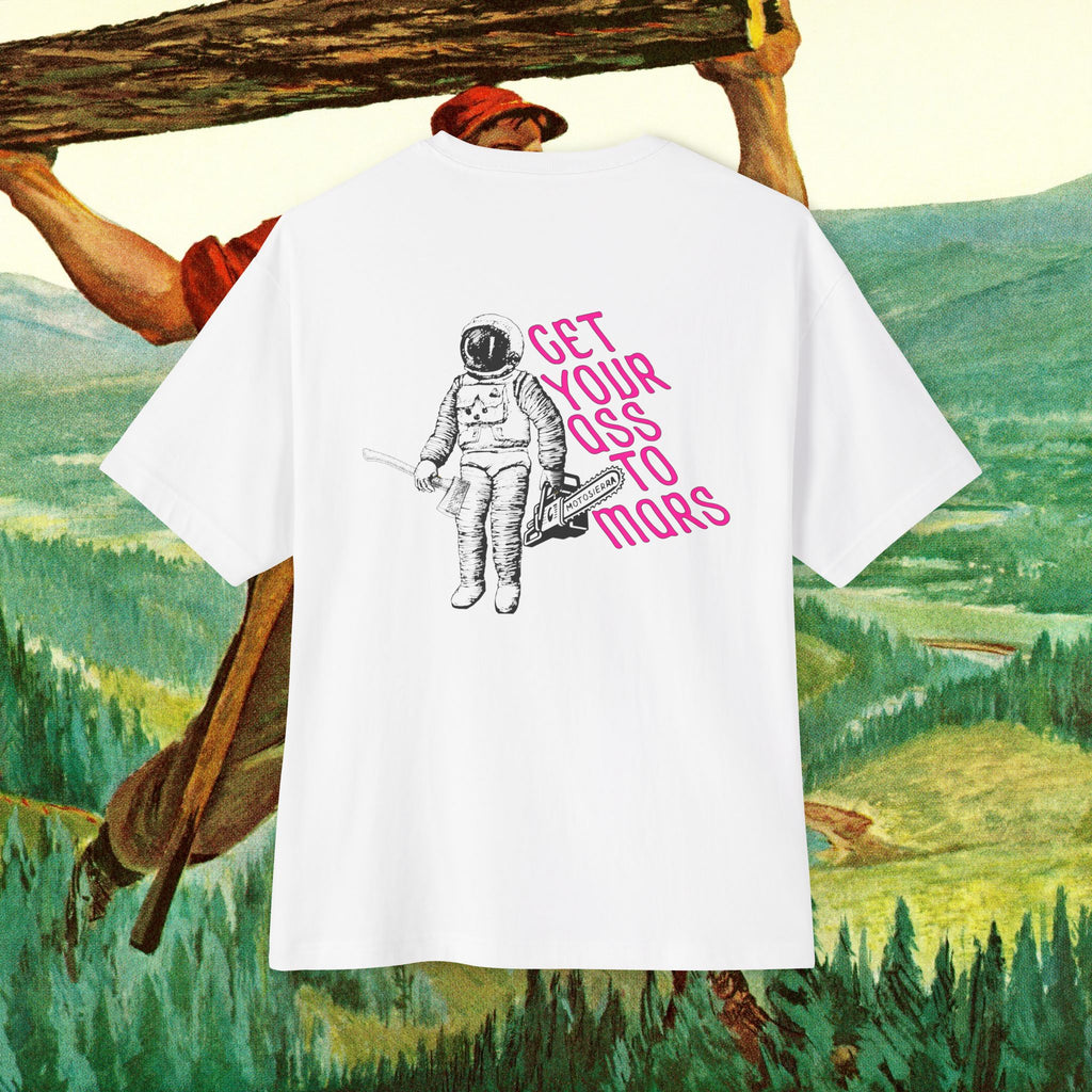Mars Unisex Oversized Boxy Tee
