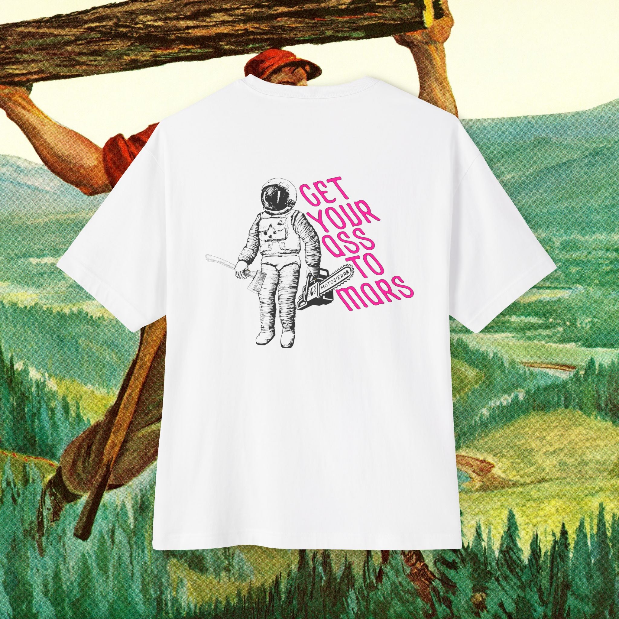 Mars Unisex Oversized Boxy Tee
