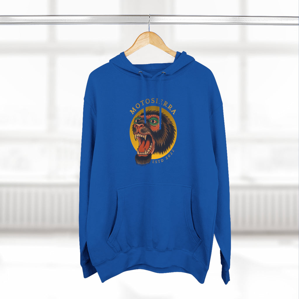 Sasquatch Three-Panel Fleece Hoodie