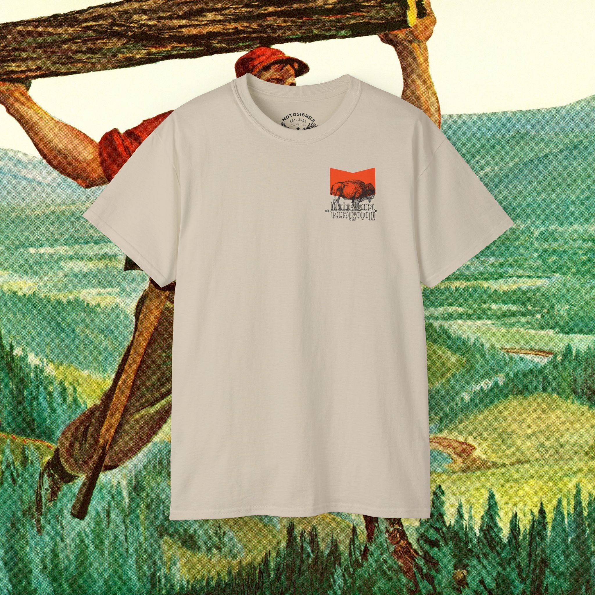 EUROPE ONLY Bison Unisex Ultra Cotton Tee